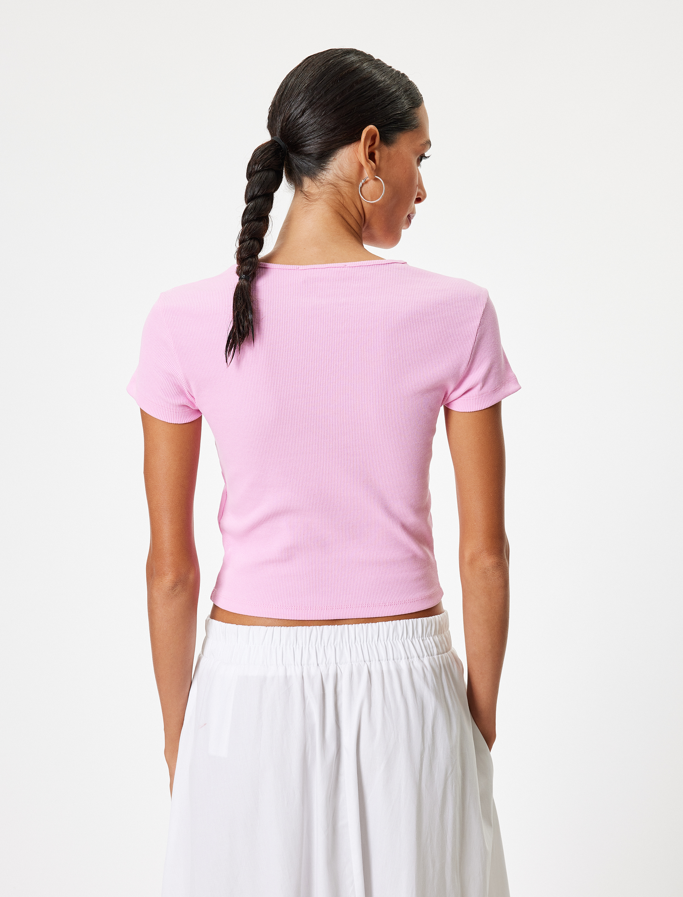   Basic Body Kısa Kollu Yuvarlak Yaka Pamuklu