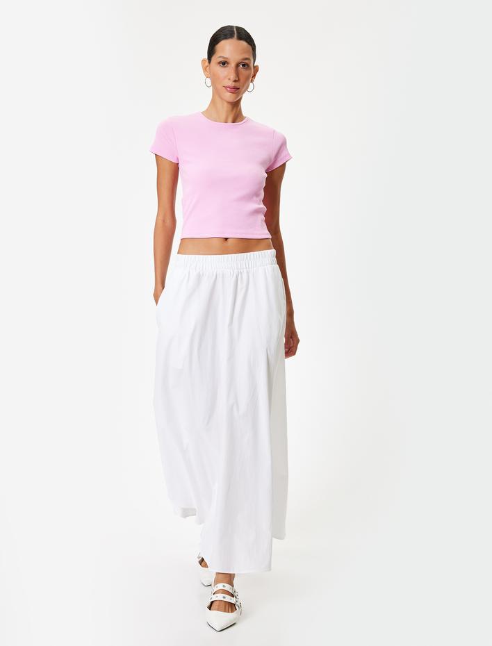  Basic Body Kısa Kollu Yuvarlak Yaka Pamuklu