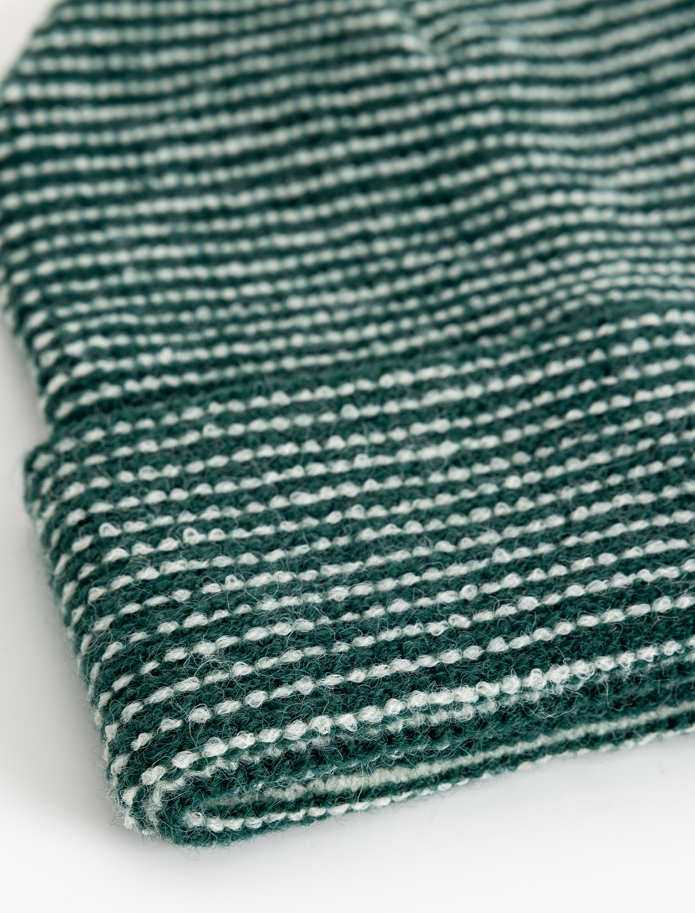  Erkek Çocuk Lastikli Çizgili Örgü Bere Kenarları Katlı