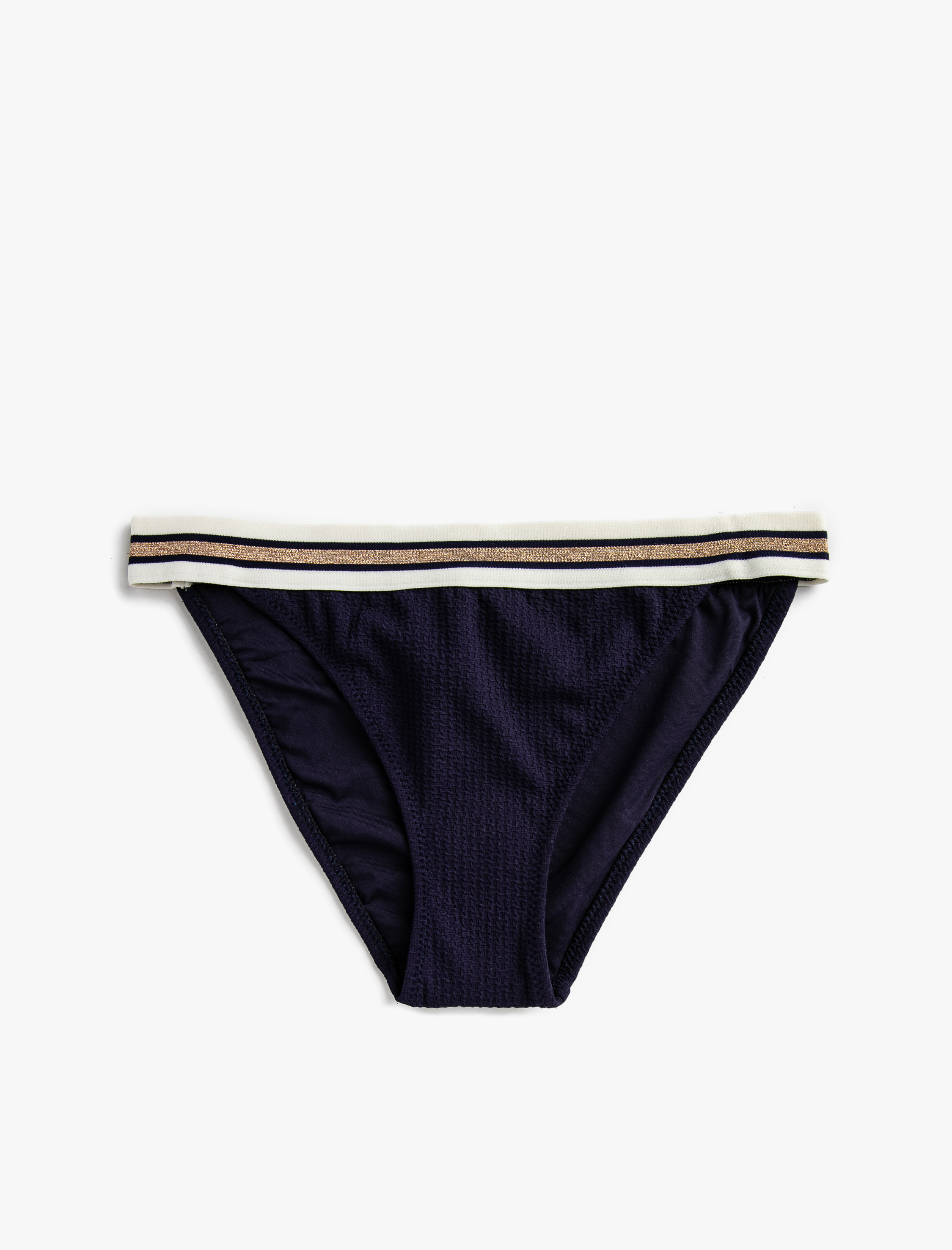   Beli Çizgili Bikini Altı