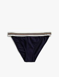 Beli Çizgili Bikini Altı