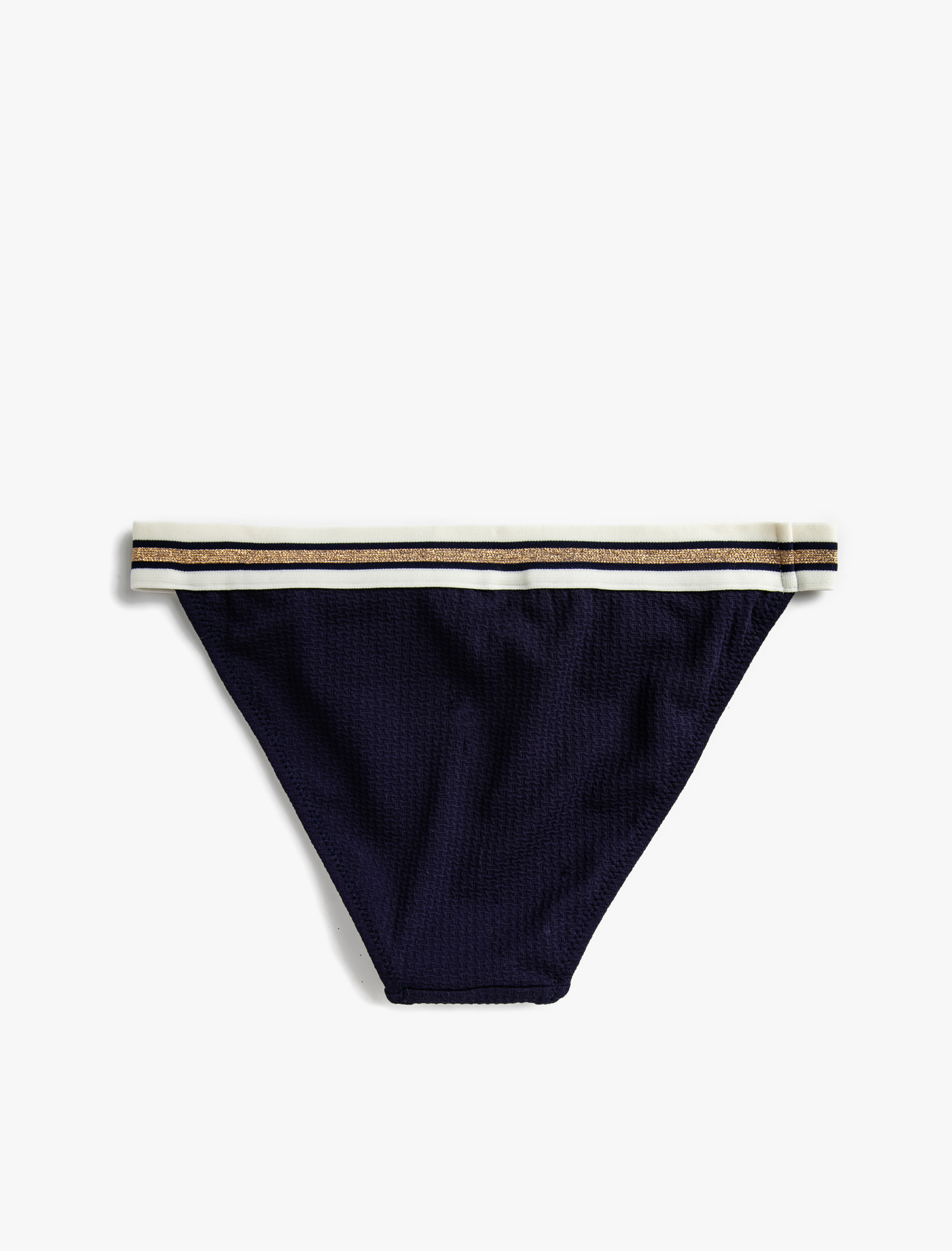   Beli Çizgili Bikini Altı