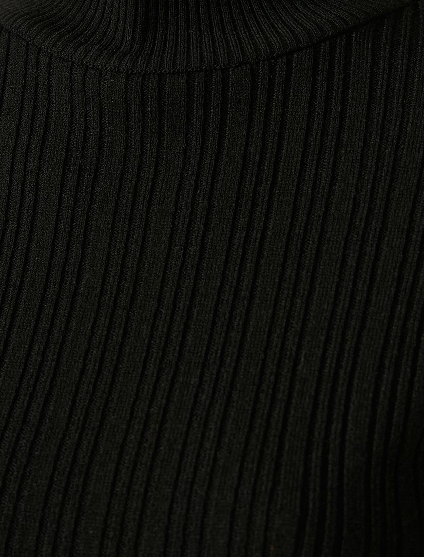   Dik Yaka Basic Triko Kazak