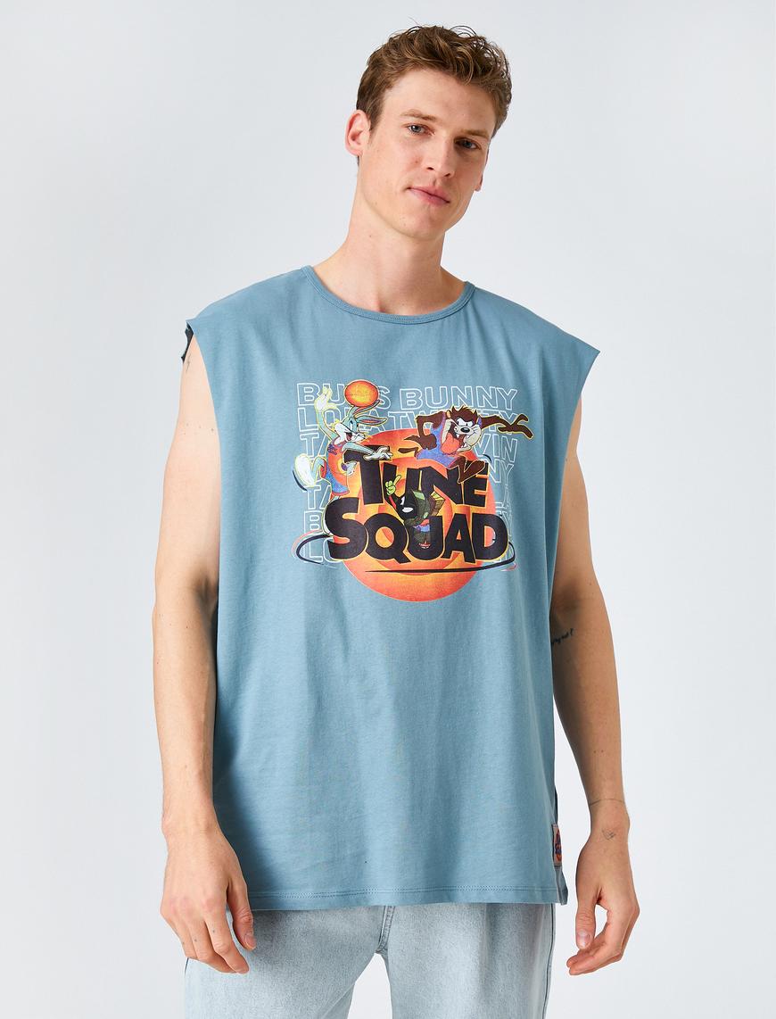   Space Jam Kolsuz Tişört Lisanslı Baskılı