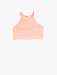 Basic Atlet Crop Halter Yaka