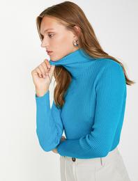 Boğazlı Triko Kazak