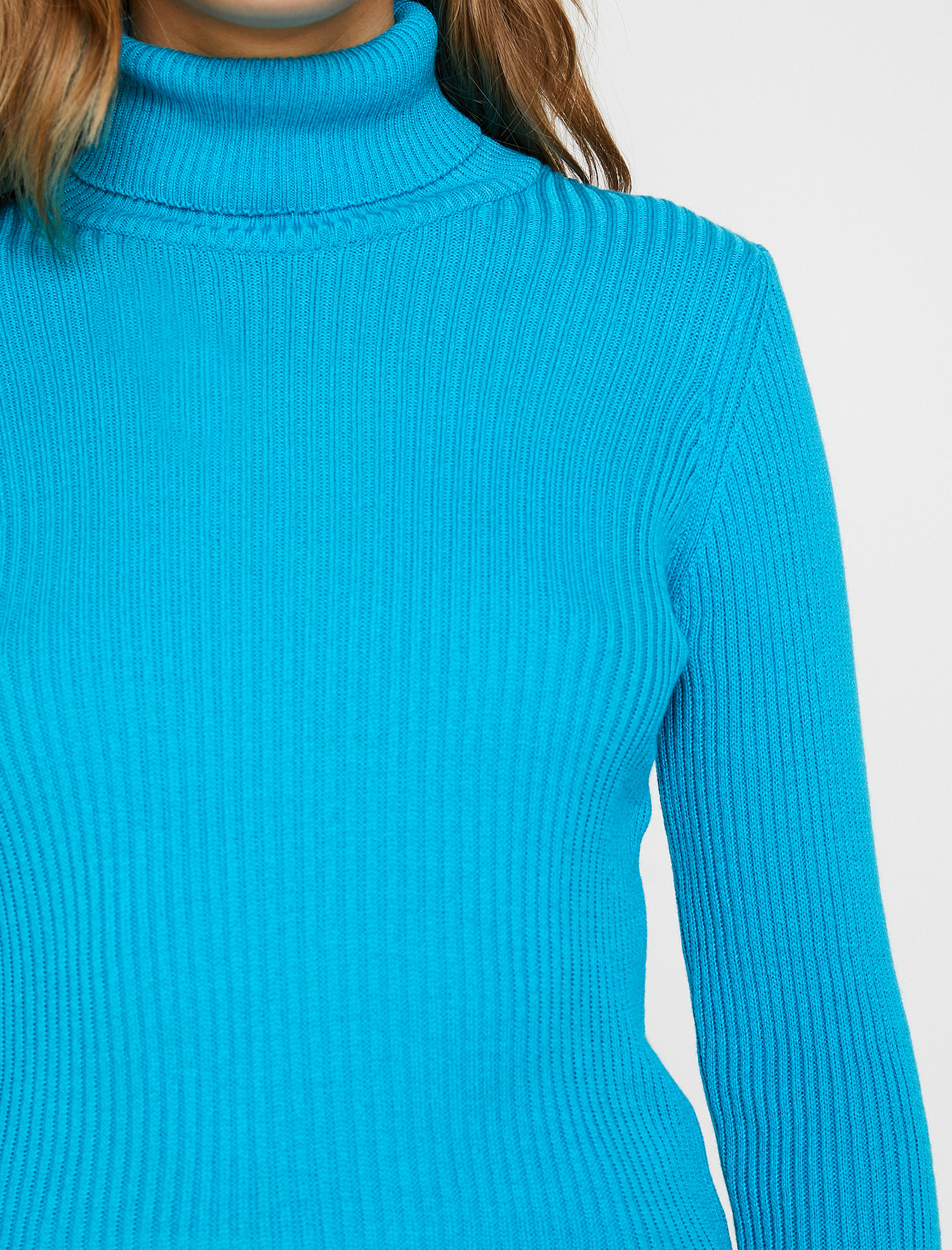   Boğazlı Triko Kazak