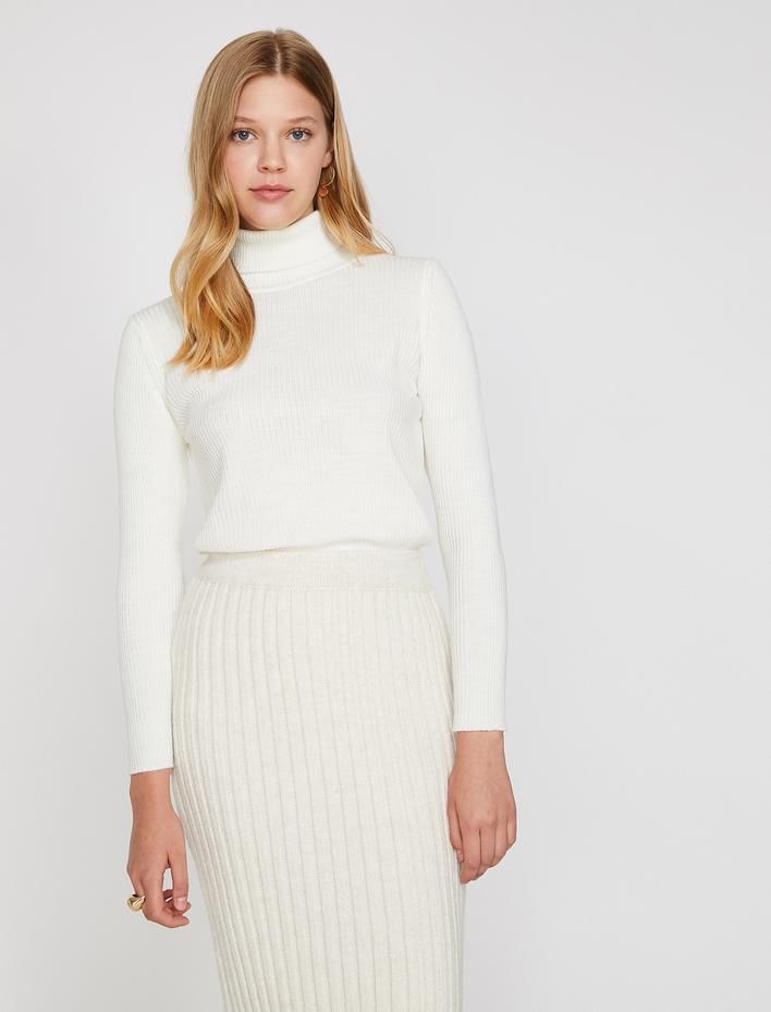  Boğazlı Triko Kazak