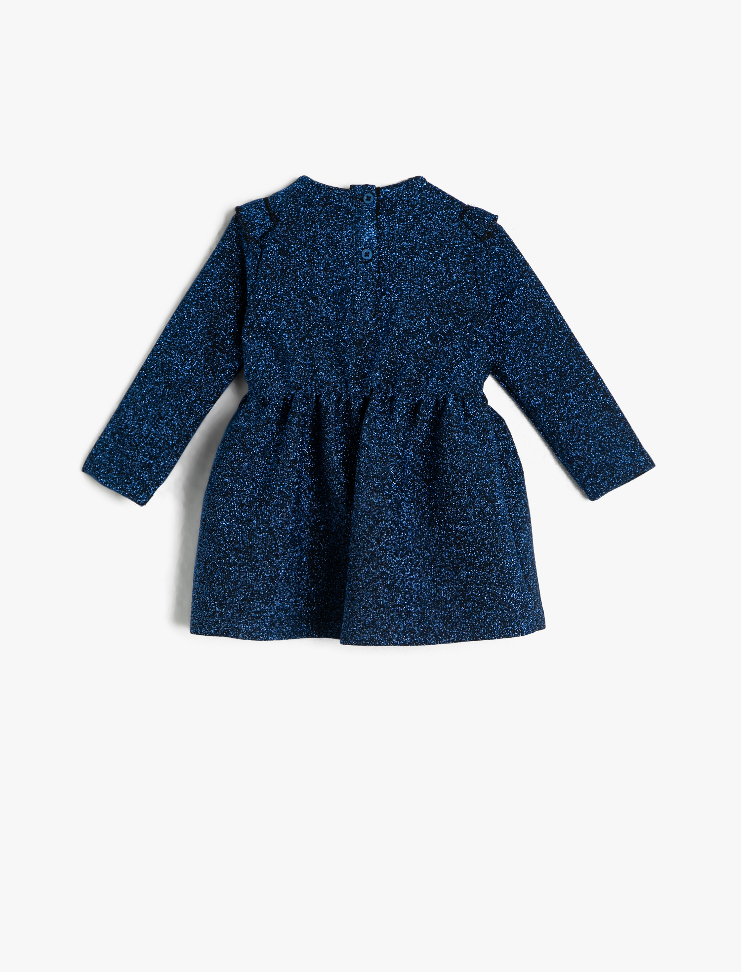  Kız Bebek Fırfır Detaylı Elbise