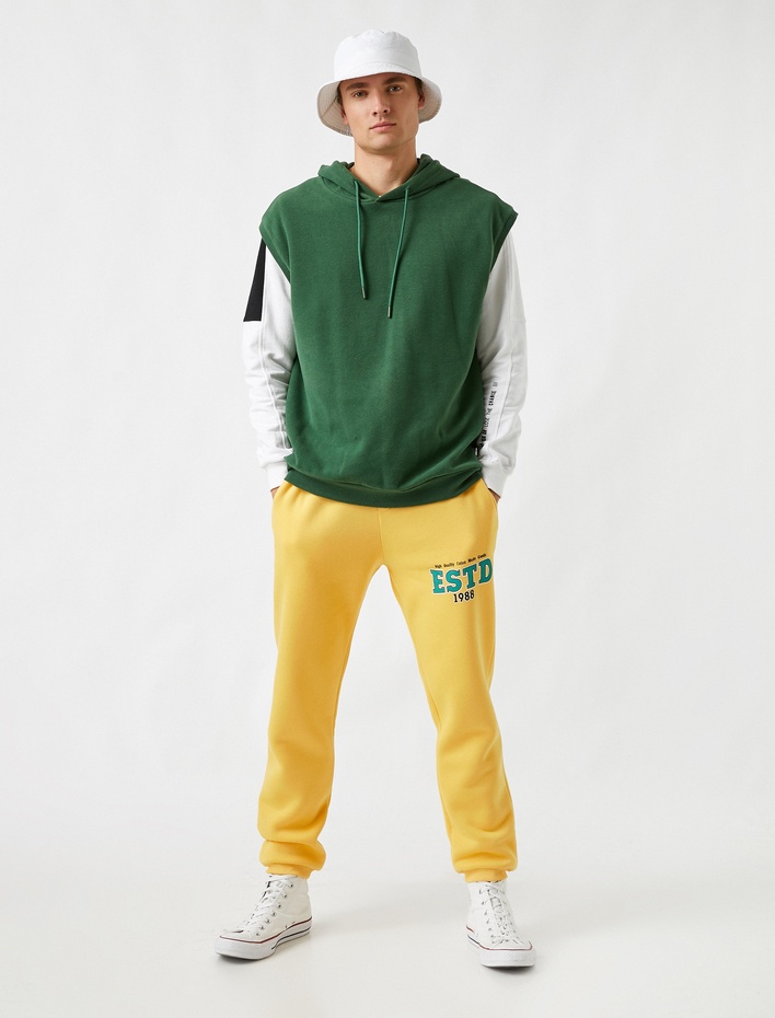  Kolej Baskılı Eşofman Altı