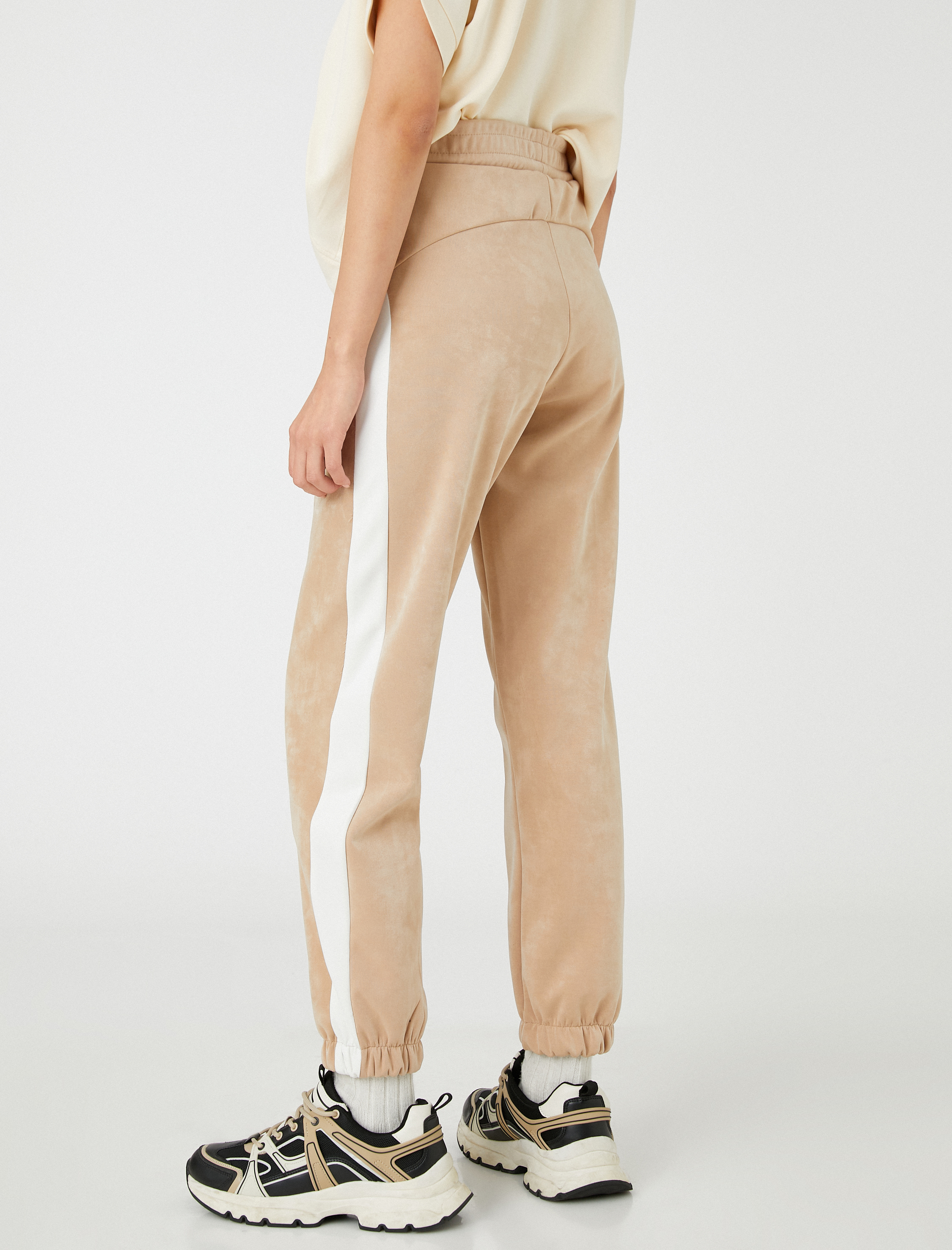   Jogger Eşofman Altı Cepli Biye Detaylı