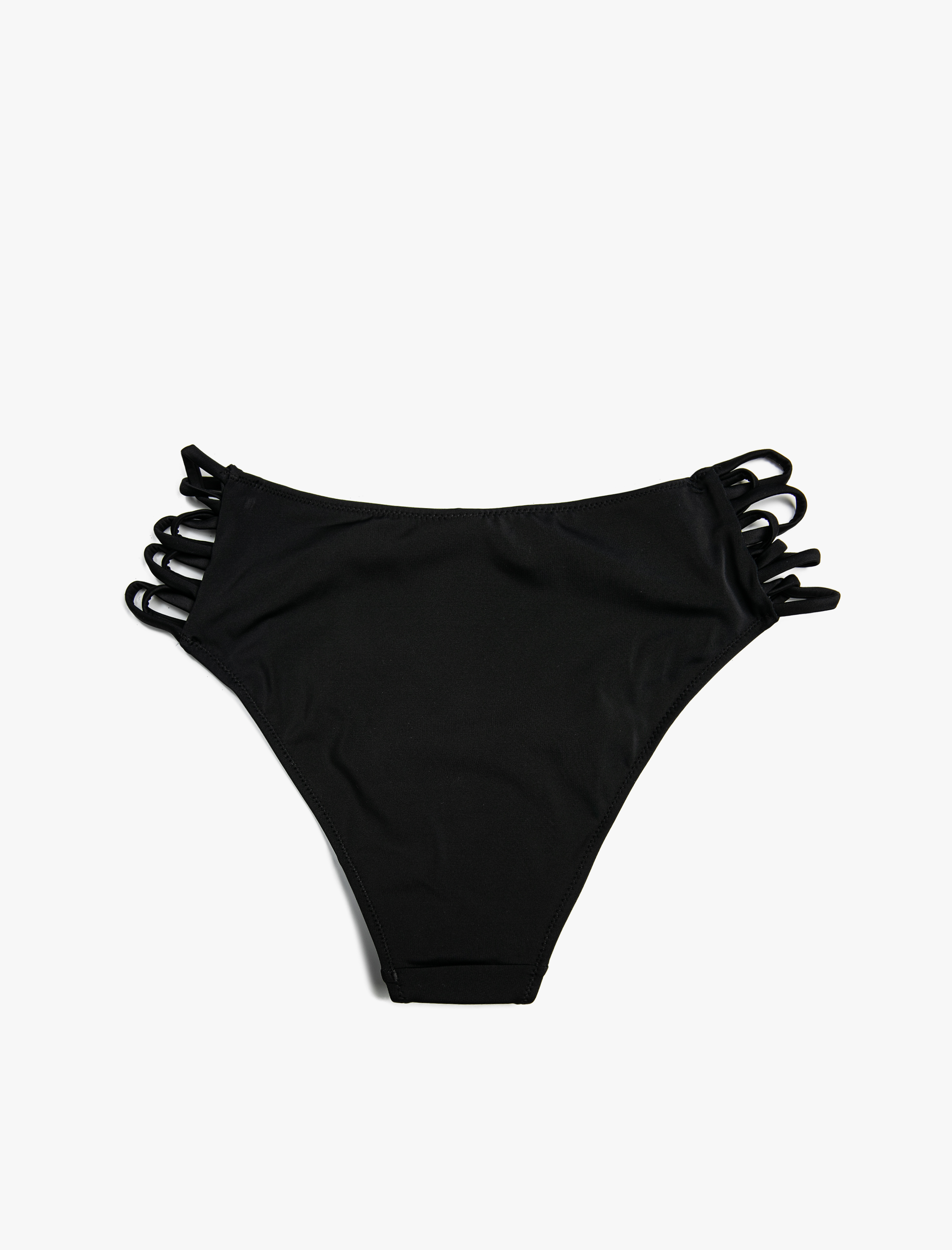   Yüksek Bel Bikini Altı Pencere Detaylı İpli