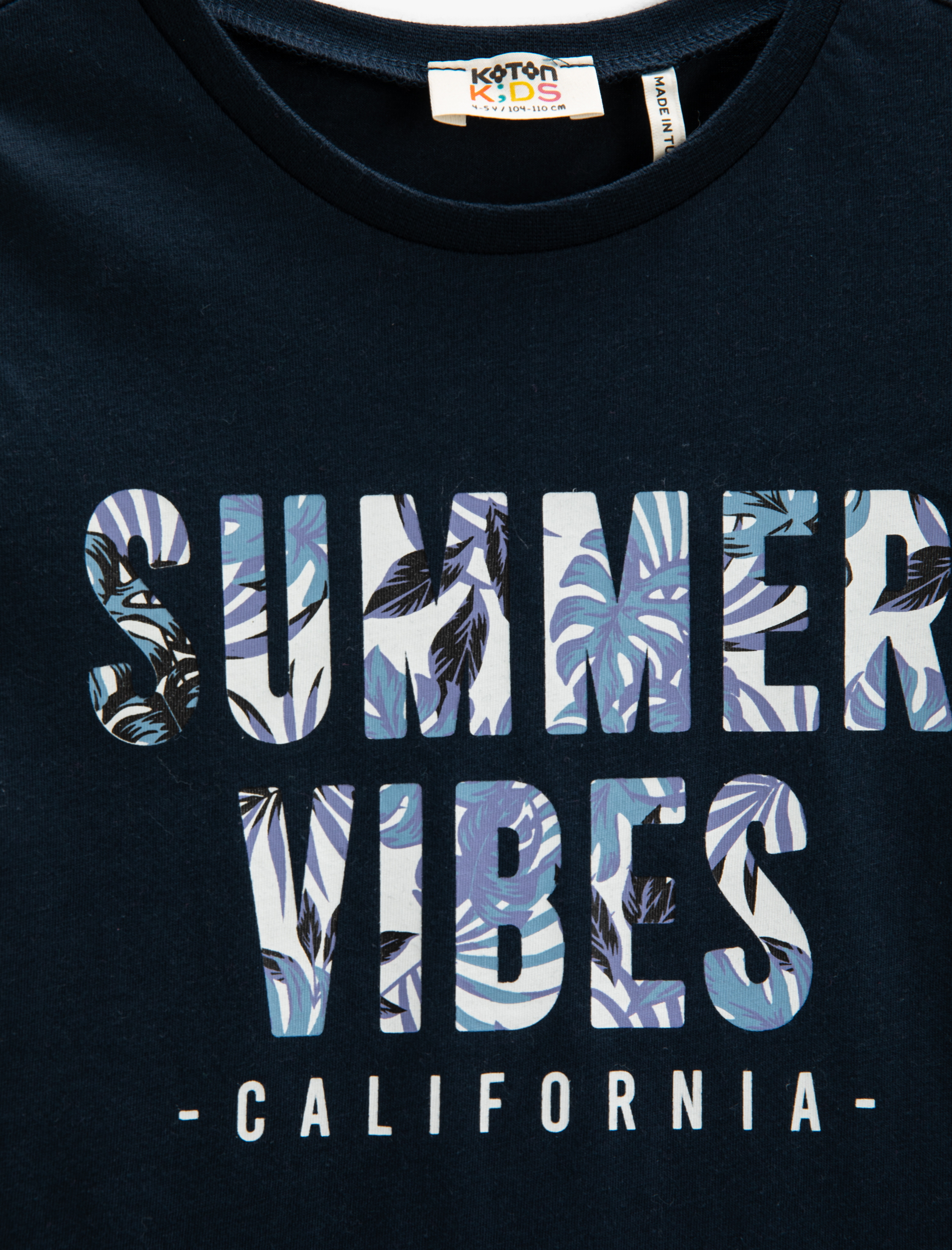  Erkek Çocuk Baskılı Kısa Kollu Tişört Bisiklet Yaka