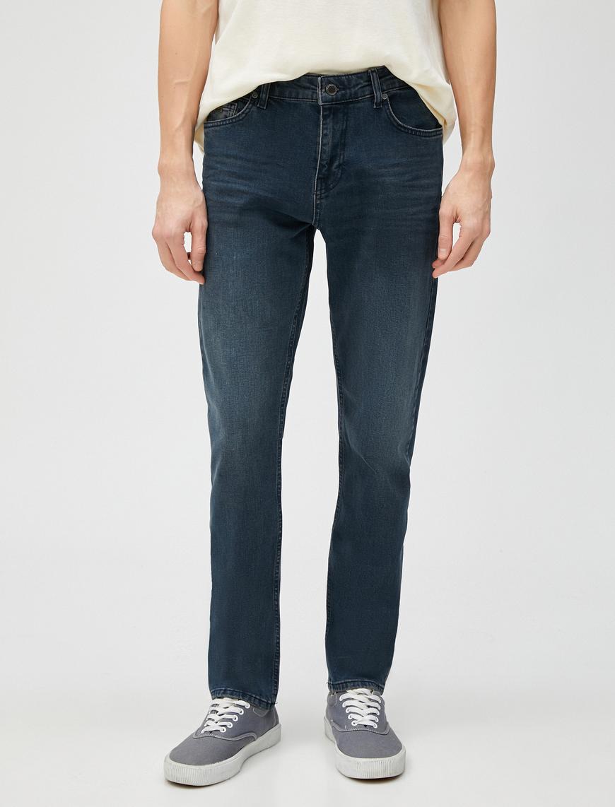   Slim Fit Kot Pantolon - Brad Jean