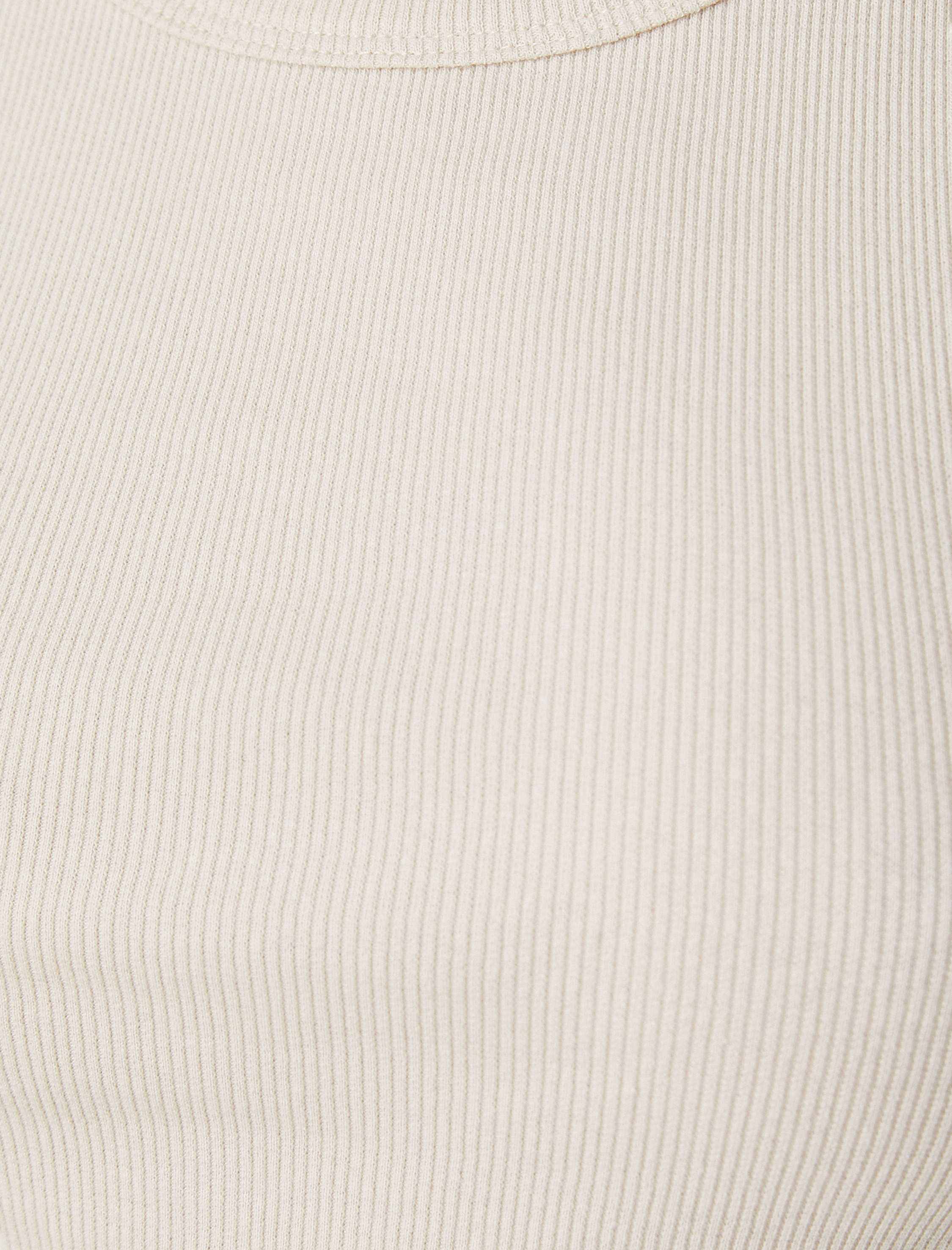   Basic Fitilli Atlet Bisiklet Yaka Biye Detaylı