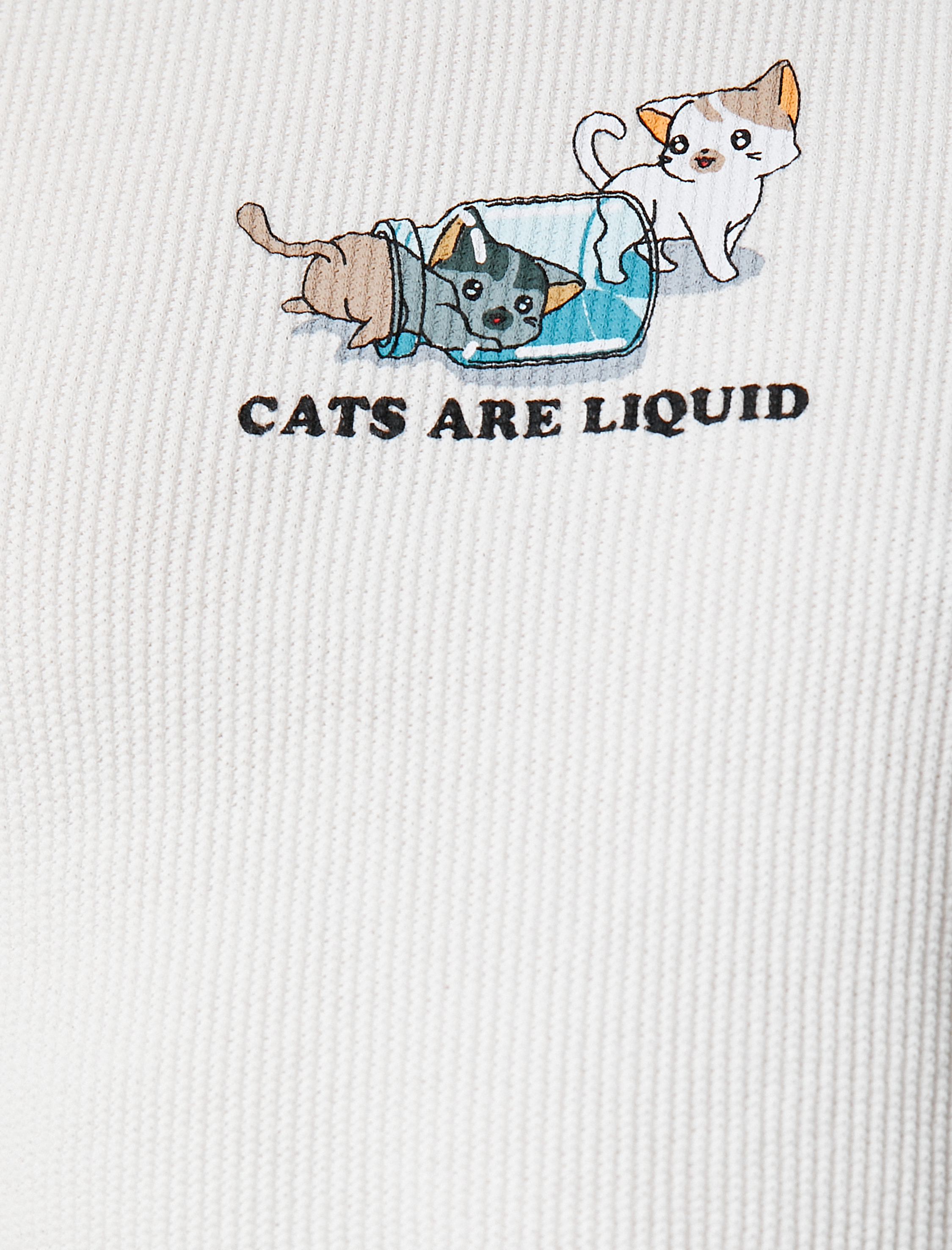   Crop Tişört Baskılı Kısa Kollu Bisiklet Yaka Fitilli