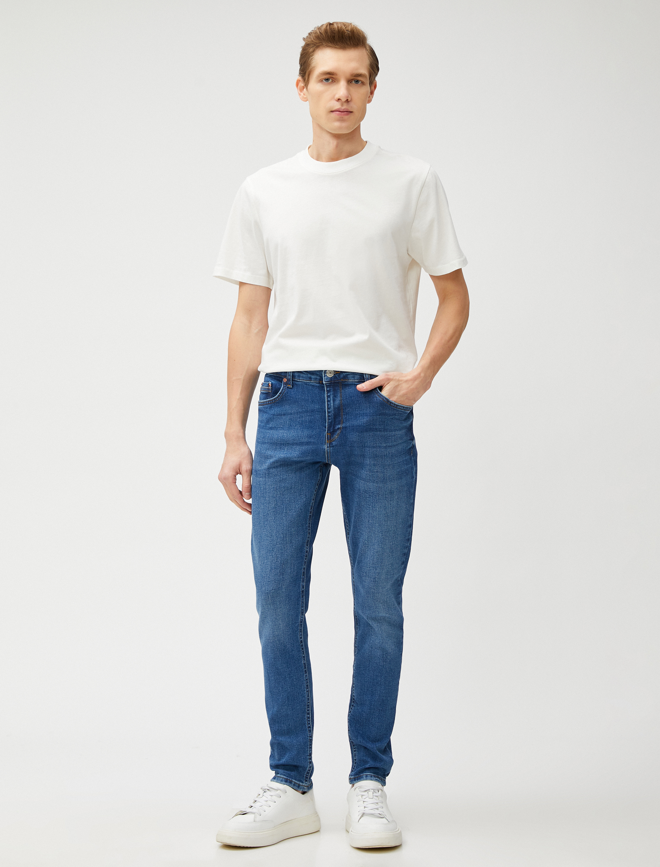 Skinny Fit Kot Pantolon - Michael Jean