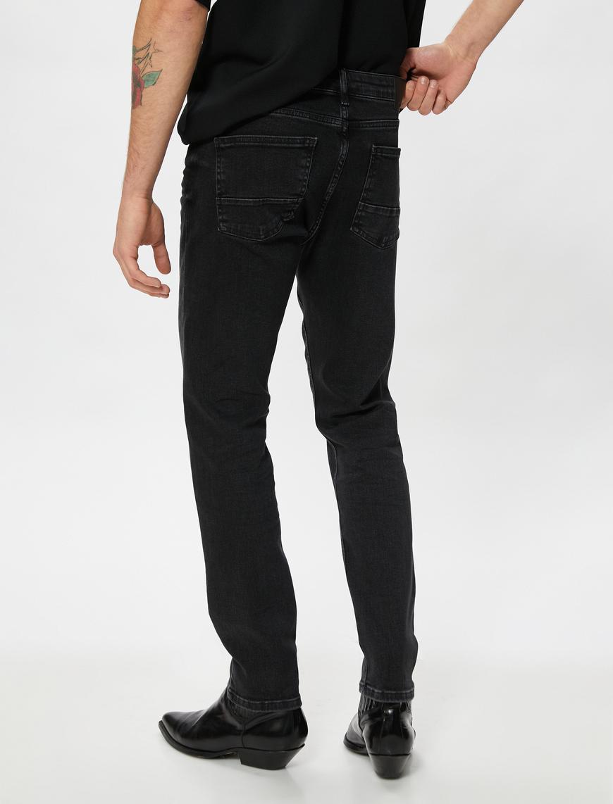   Slim Fit Kot Pantolon - Brad Jean