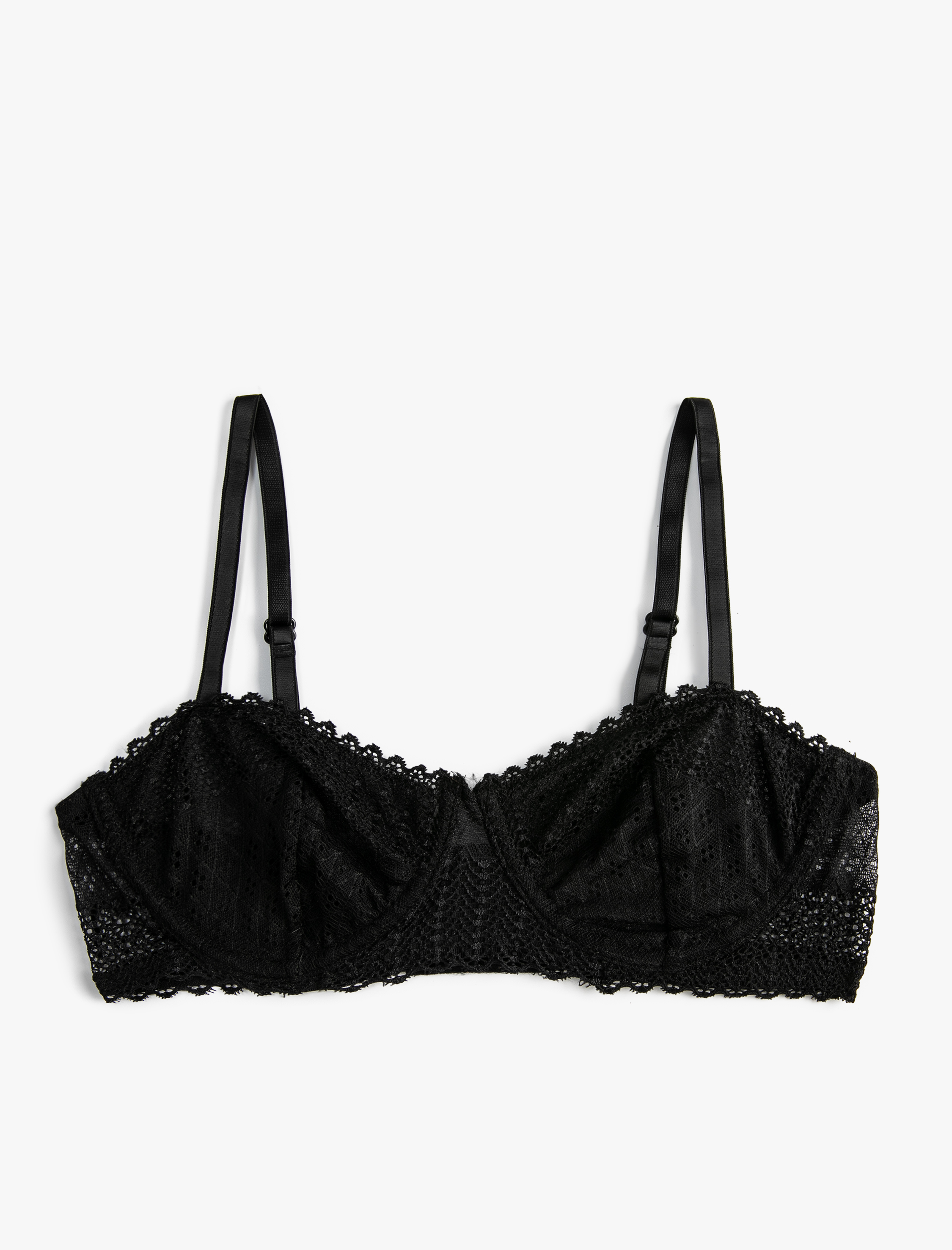   Dantelli Sütyen Balenli Dolgusuz Desteksiz