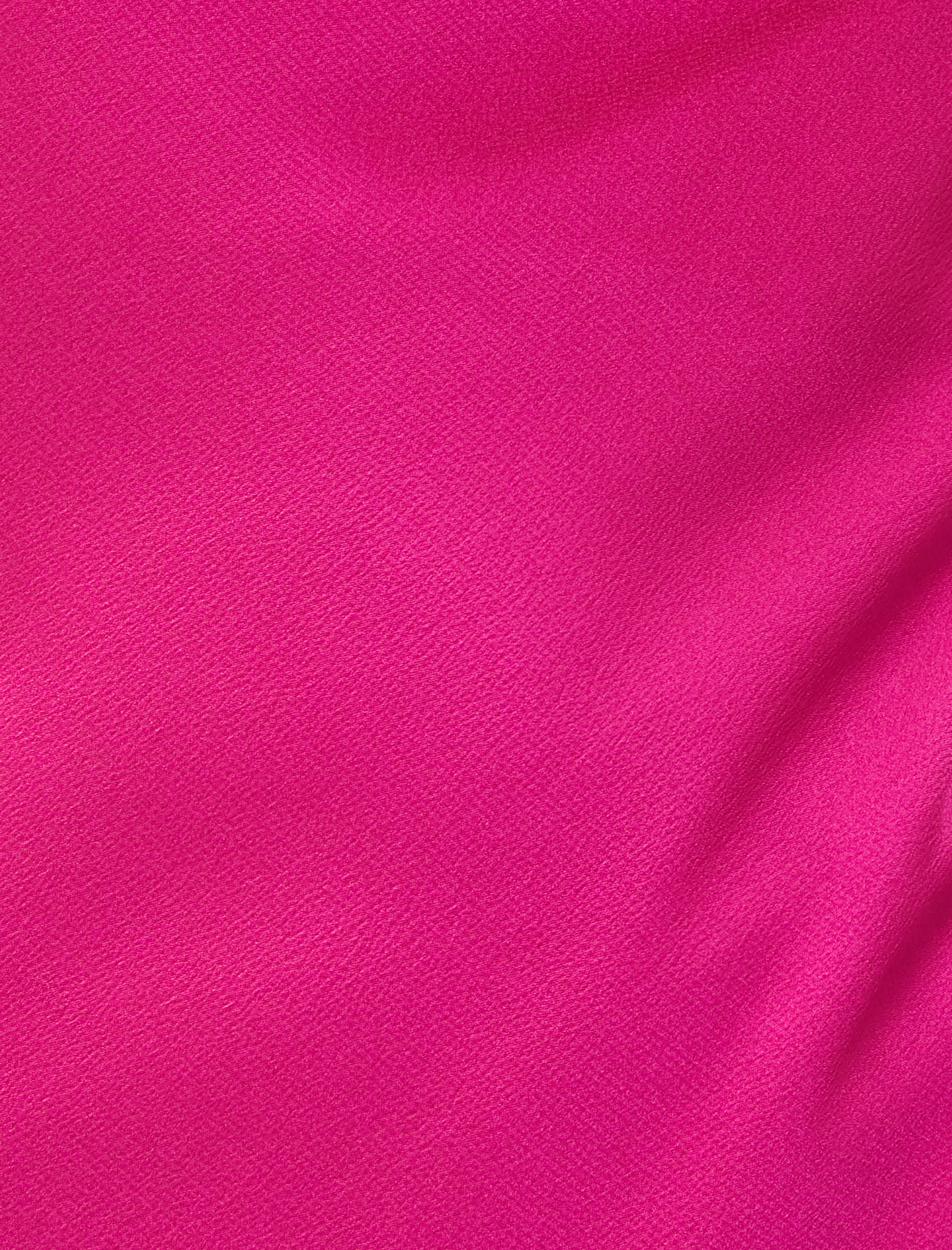   Saten Midi Boy Abiye Elbise Askılı