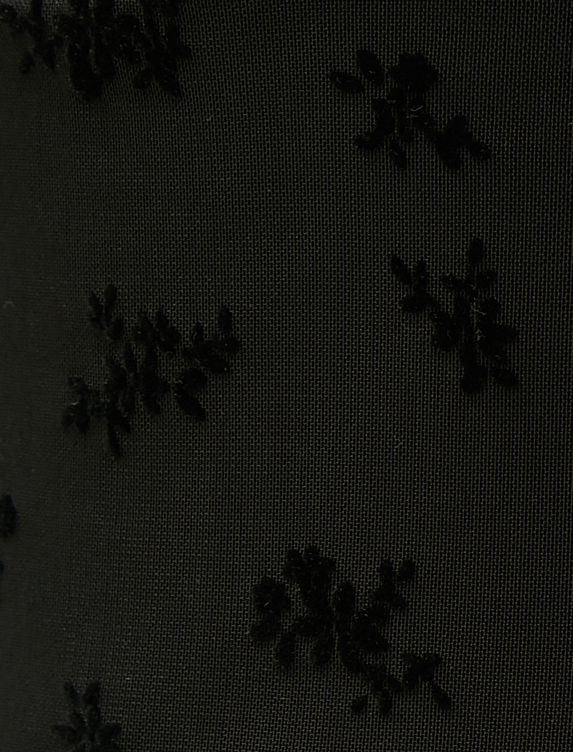   Şifon Mini Tulum Dantelli Çiçekli Kısa Kollu