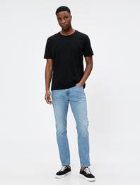 Slim Fit Kot Pantolon - Brad Jean