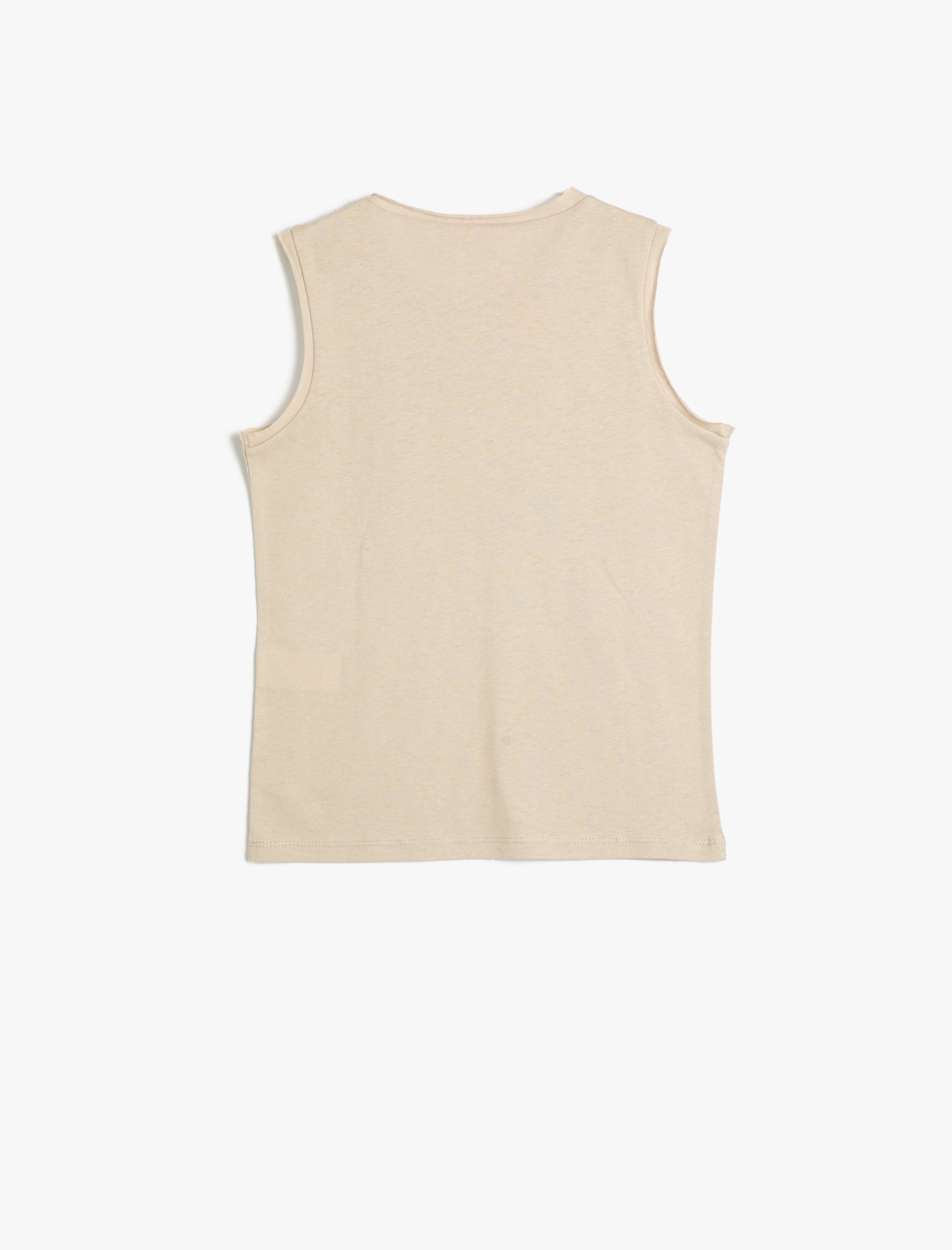  Erkek Çocuk Atlet Bisiklet Yaka Dinozor Baskılı Pamuklu