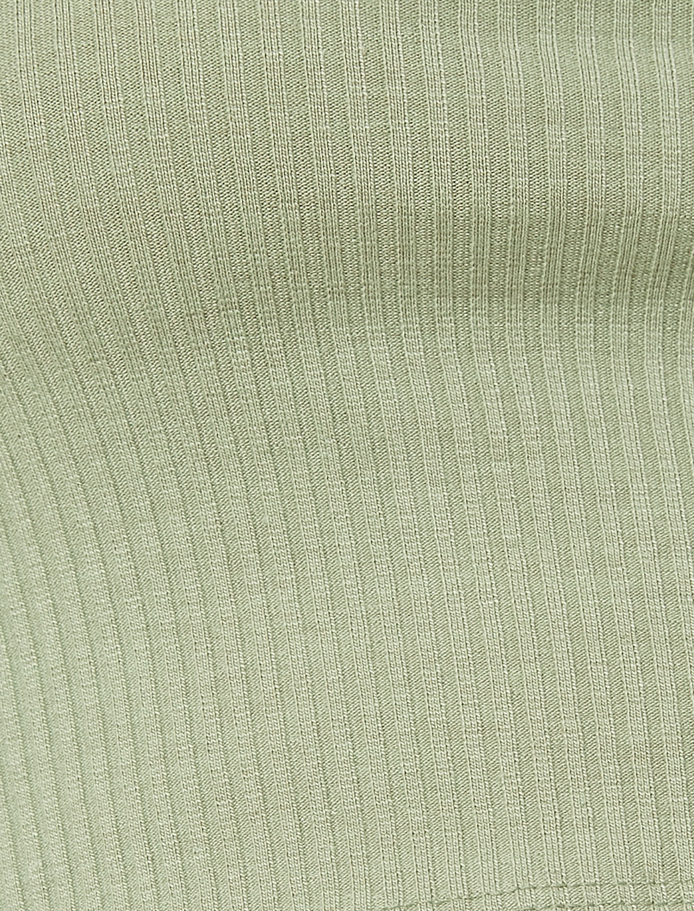   Straplez Büstiyer Crop Fitilli Viskon Karışımlı