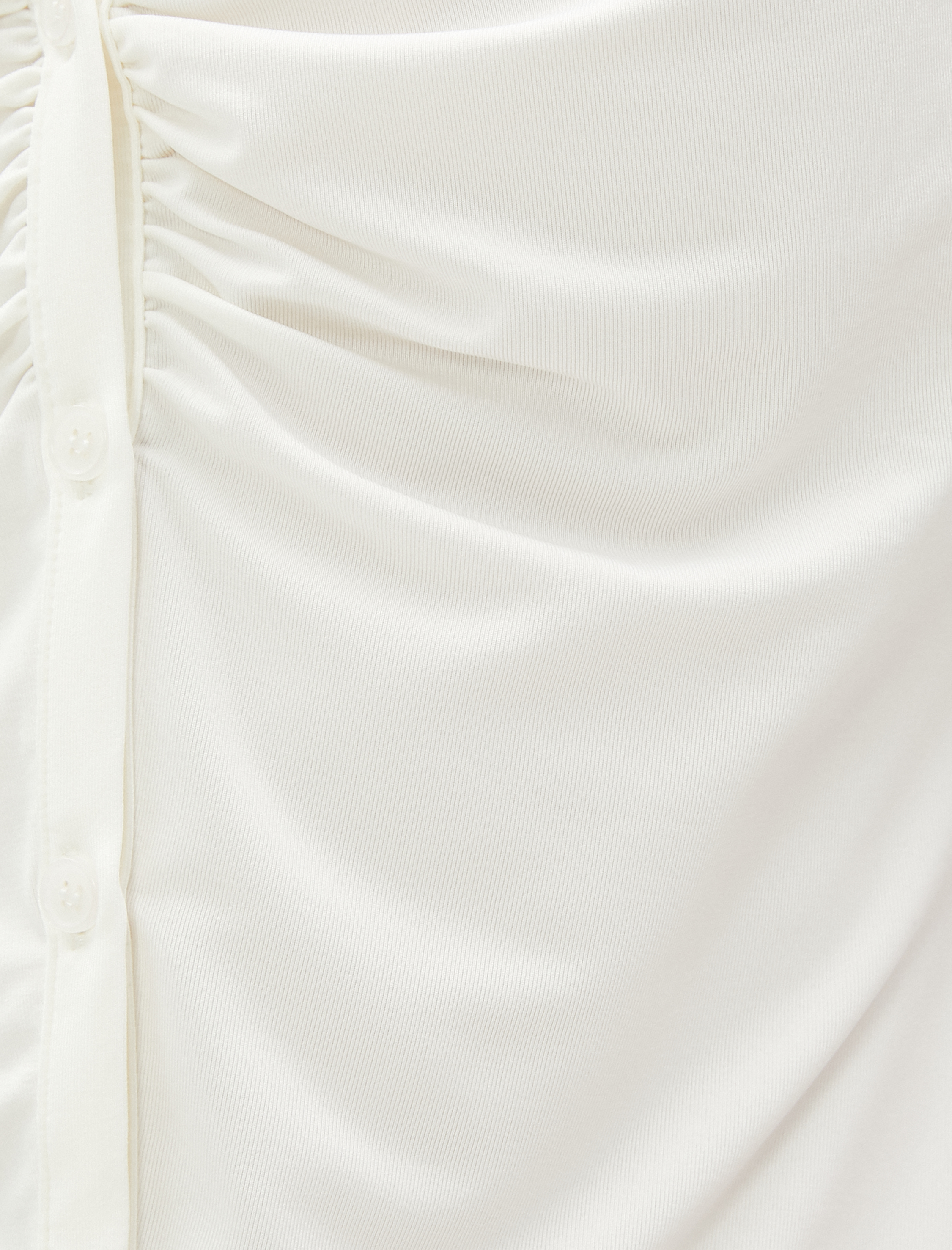   Drapeli Gömlek Kısa Kollu