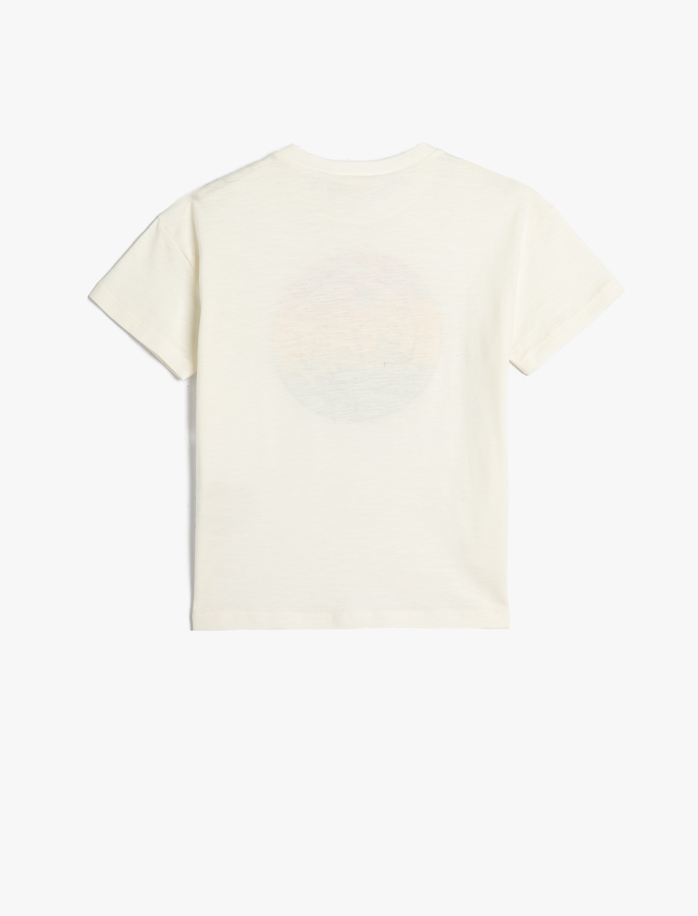  Erkek Çocuk Tişört Baskılı Kısa Kollu Bisiklet Yaka Pamuklu