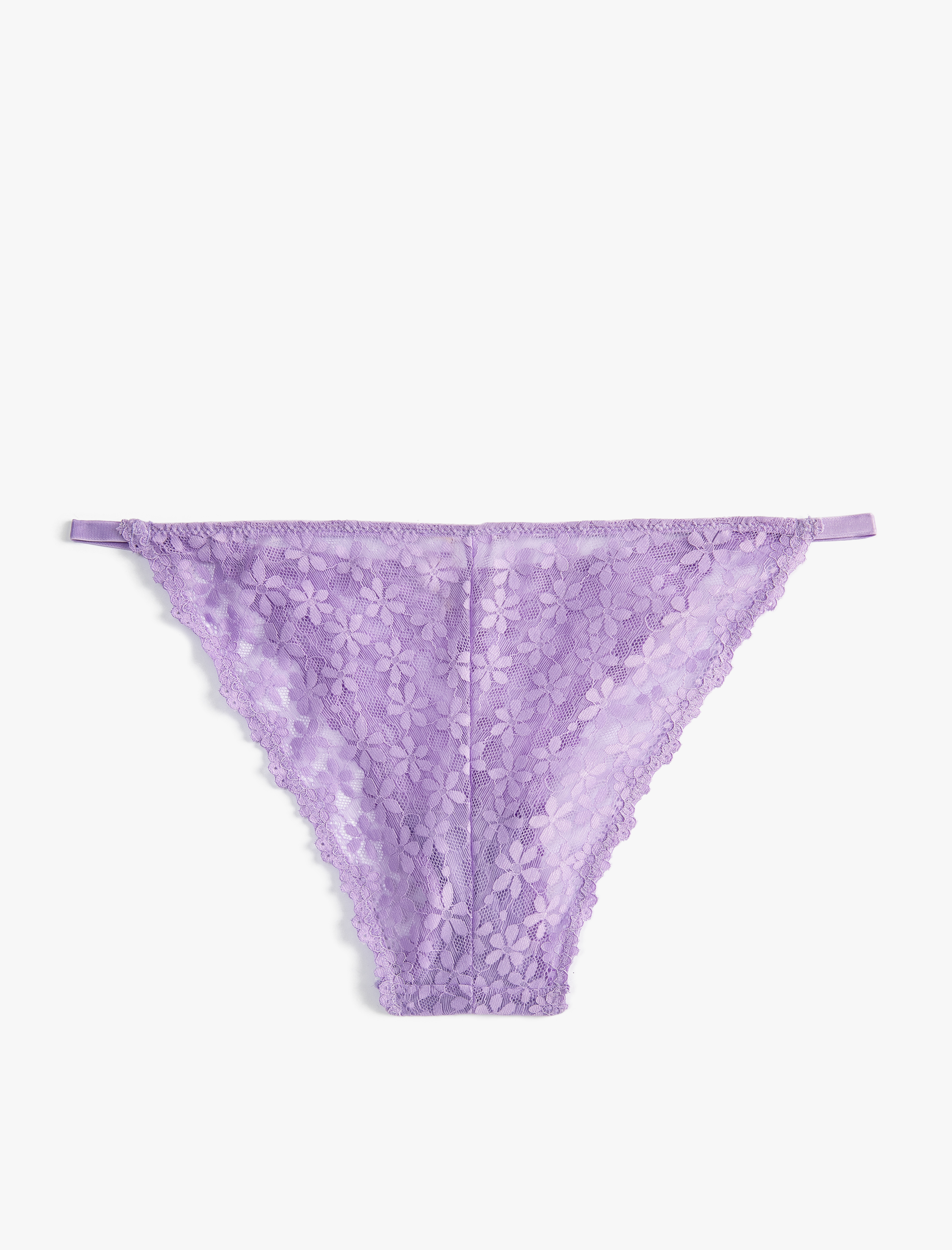   Brazilian Külot Dantelli Çiçekli Normal Bel