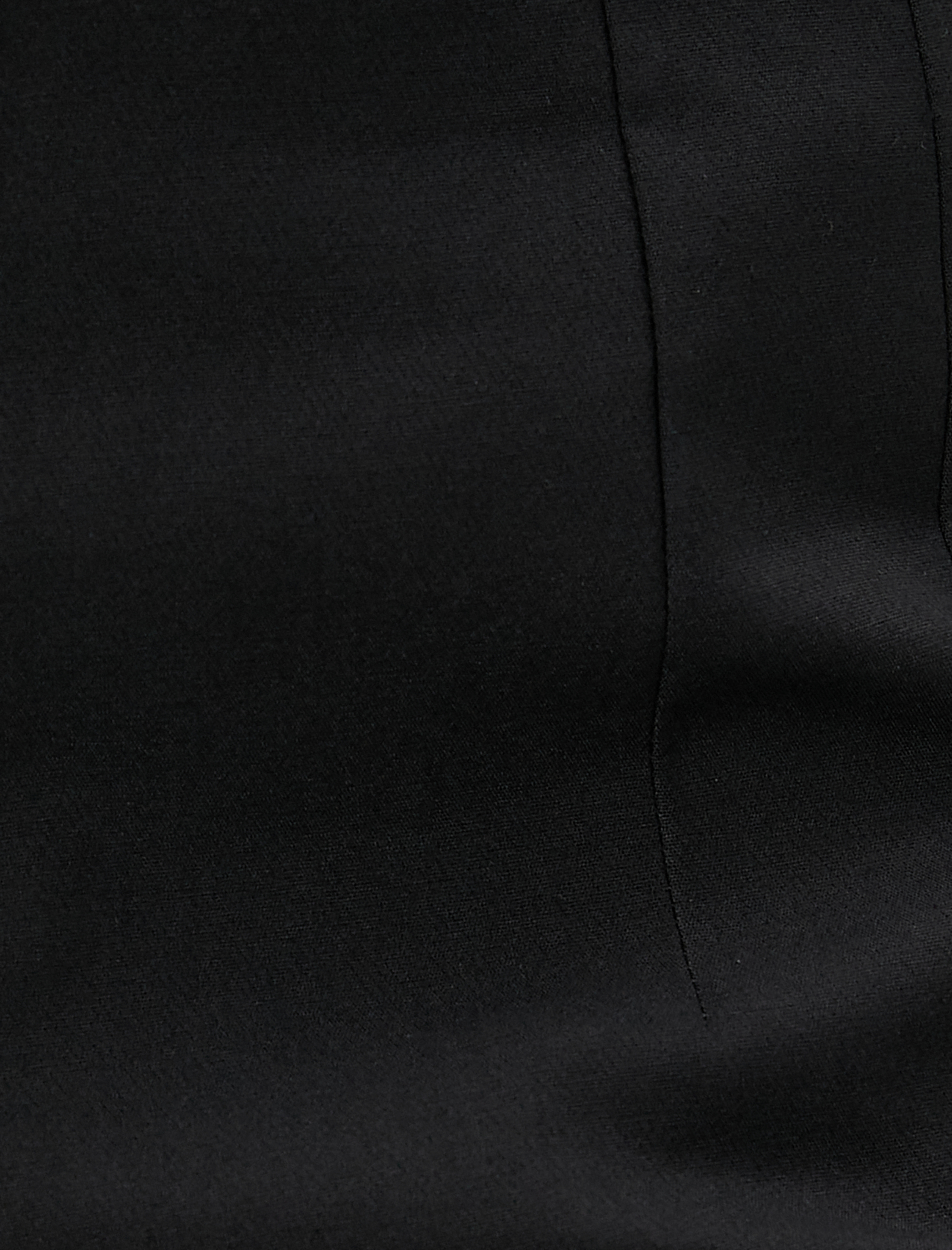   Yüksek Bel Kemerli Kumaş Pantolon