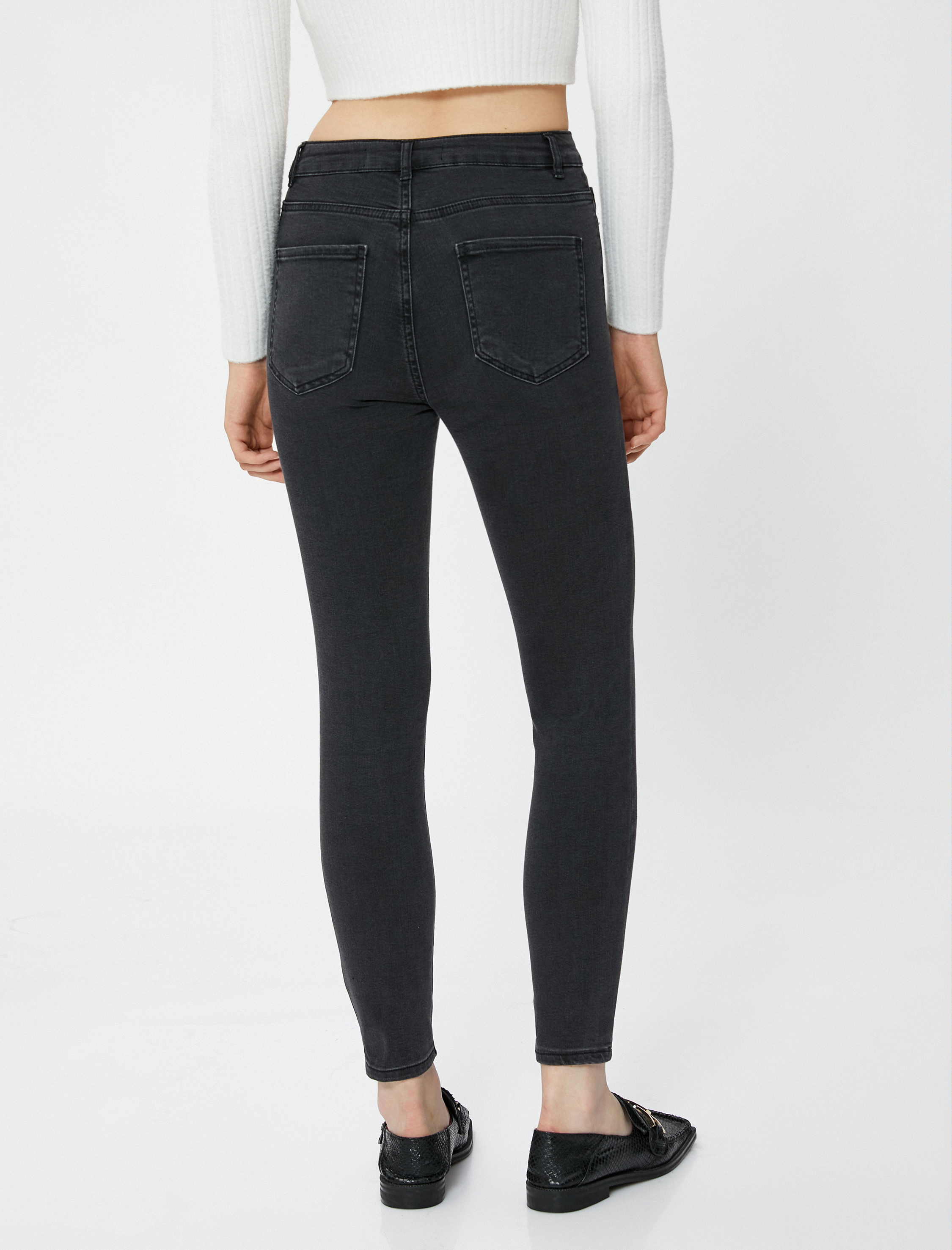   Push Up Kot Pantolon Dar Paça - Carmen Jeans