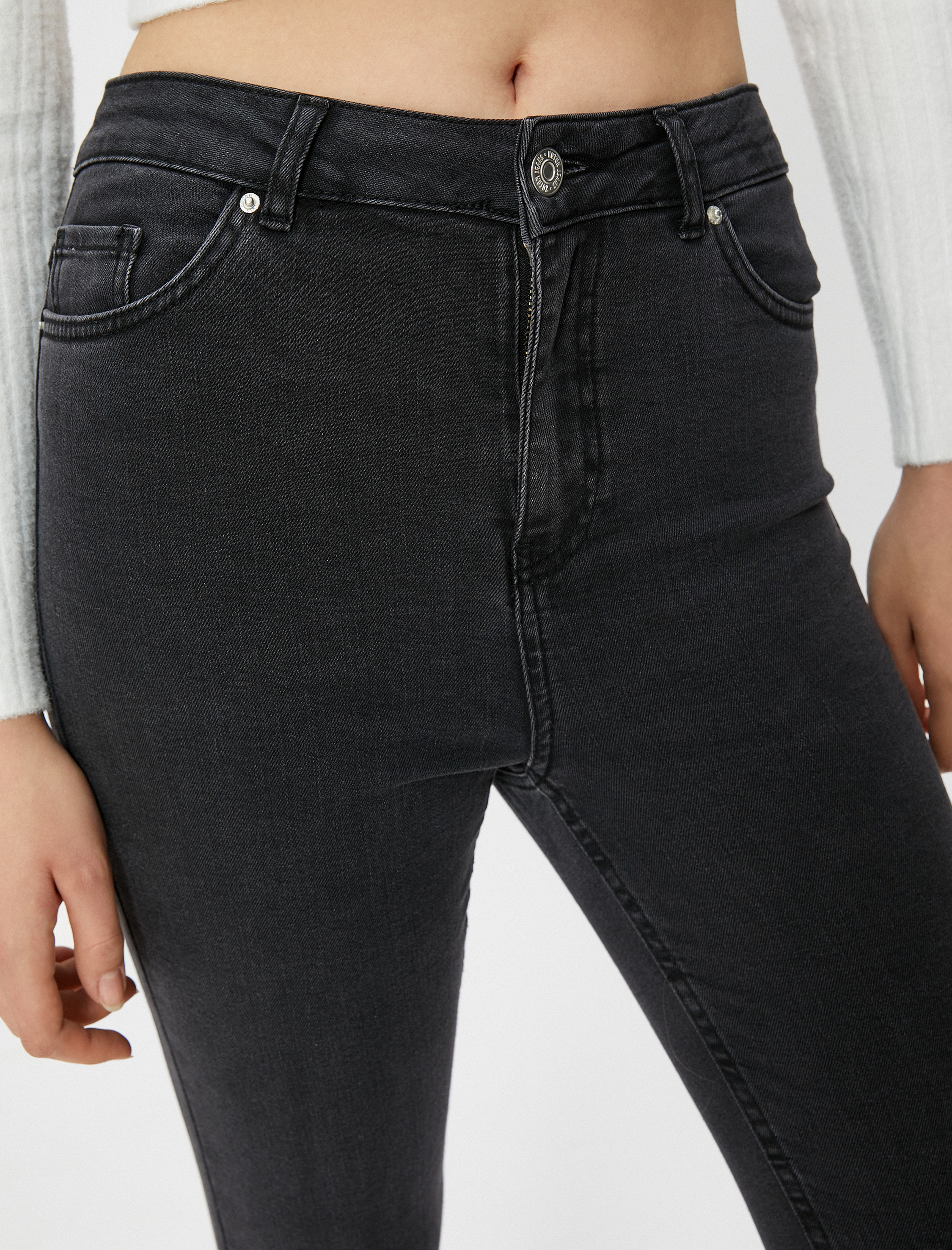   Push Up Kot Pantolon Dar Paça - Carmen Jeans