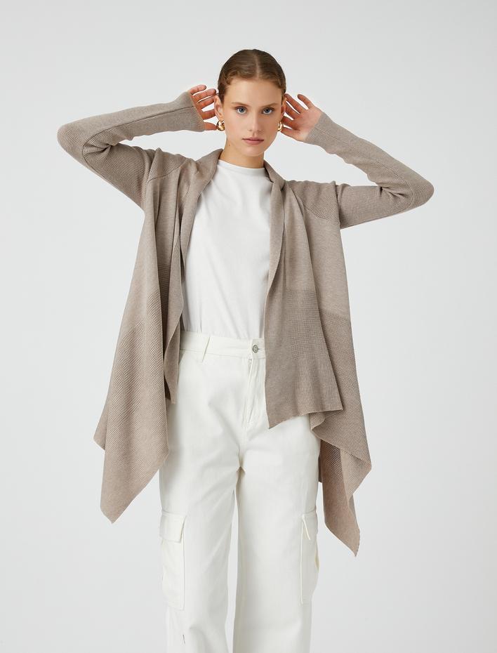  Oversize Hırka Dökümlü