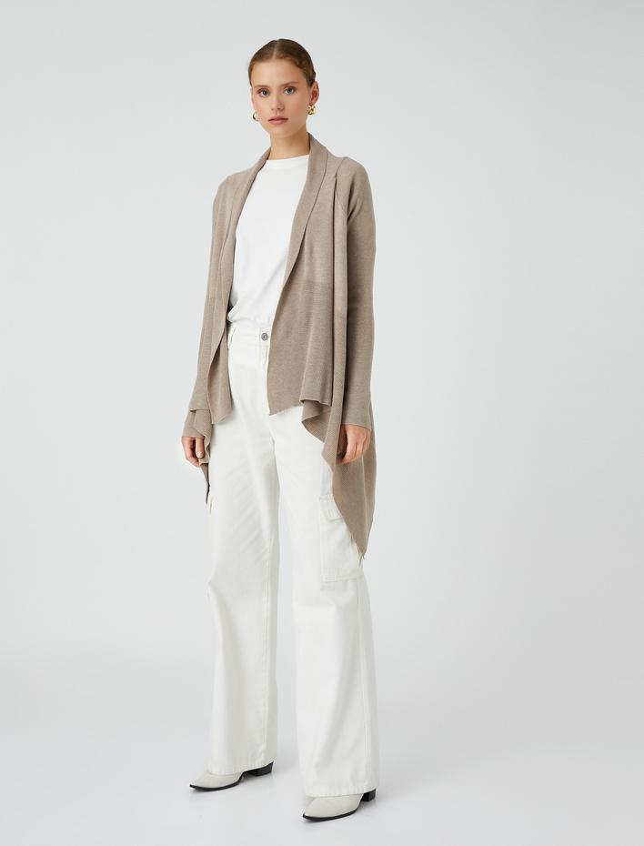  Oversize Hırka Dökümlü