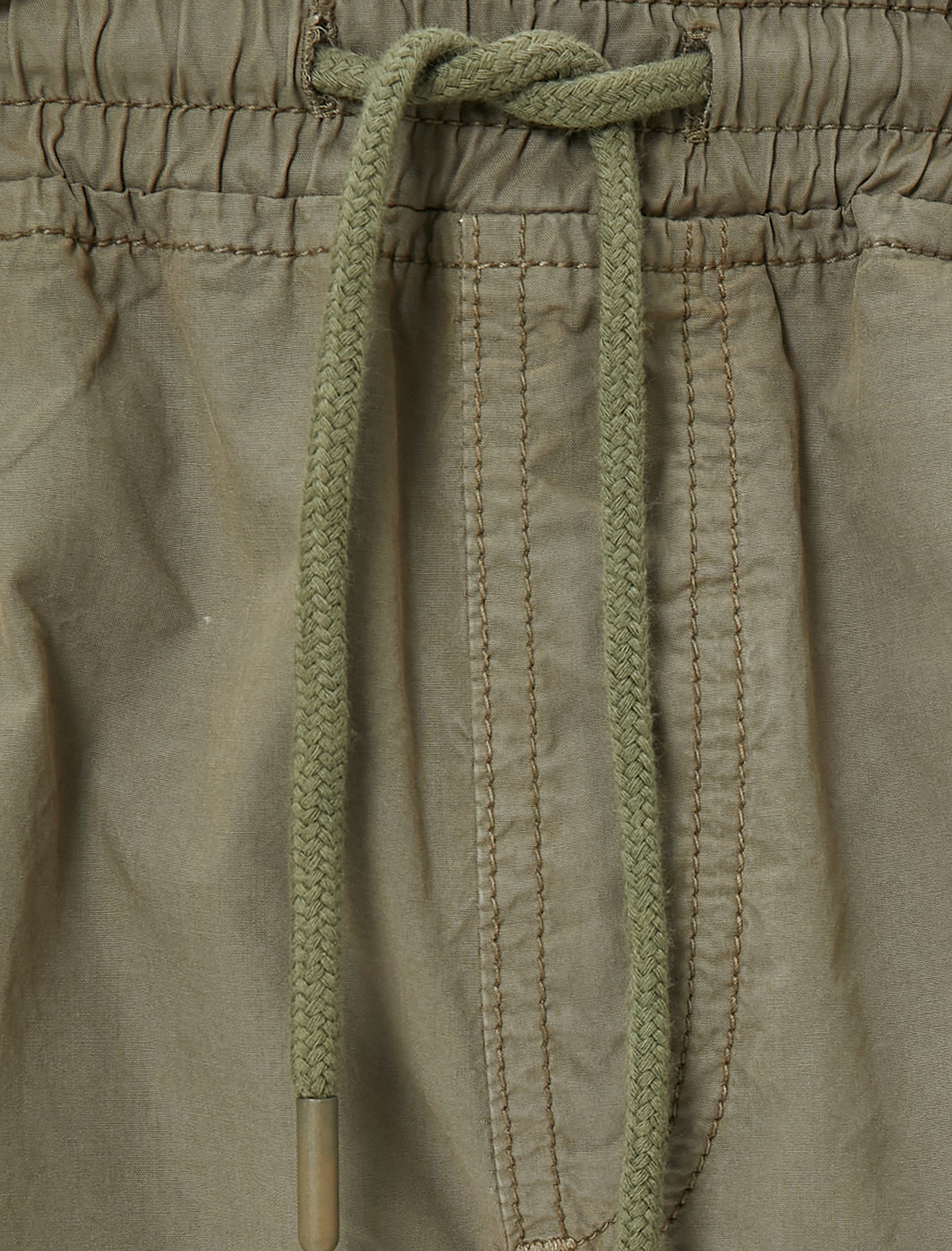   Jogger Pantolon Beli Bağcıklı Cep Detaylı Pamuklu