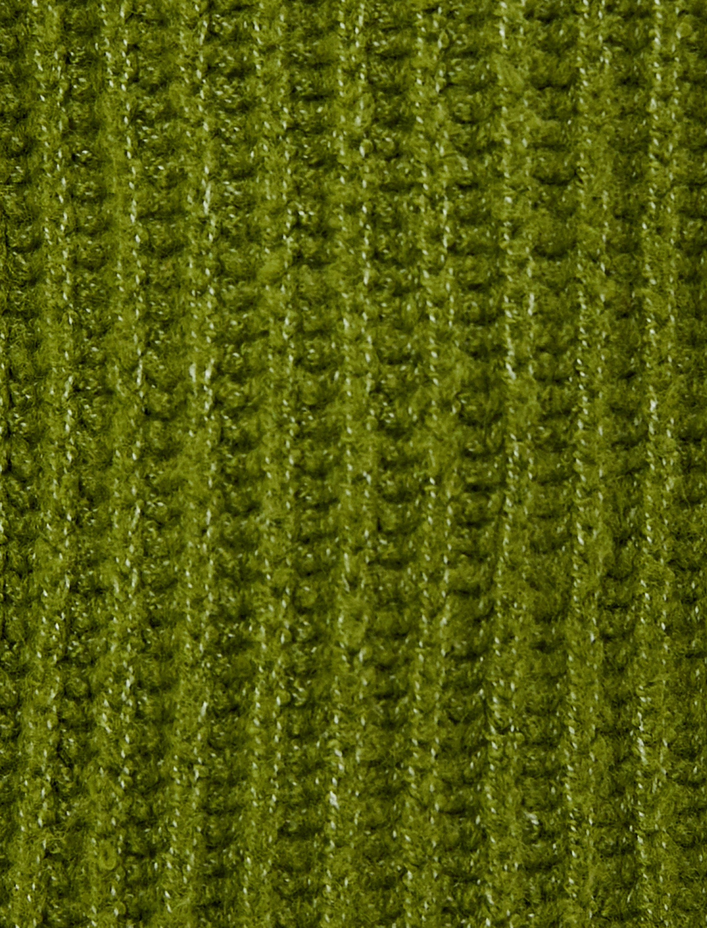   Yarım Fermuarlı Triko Kazak Dik Yaka Lastik Örgü Detaylı Yumuşak Dokulu