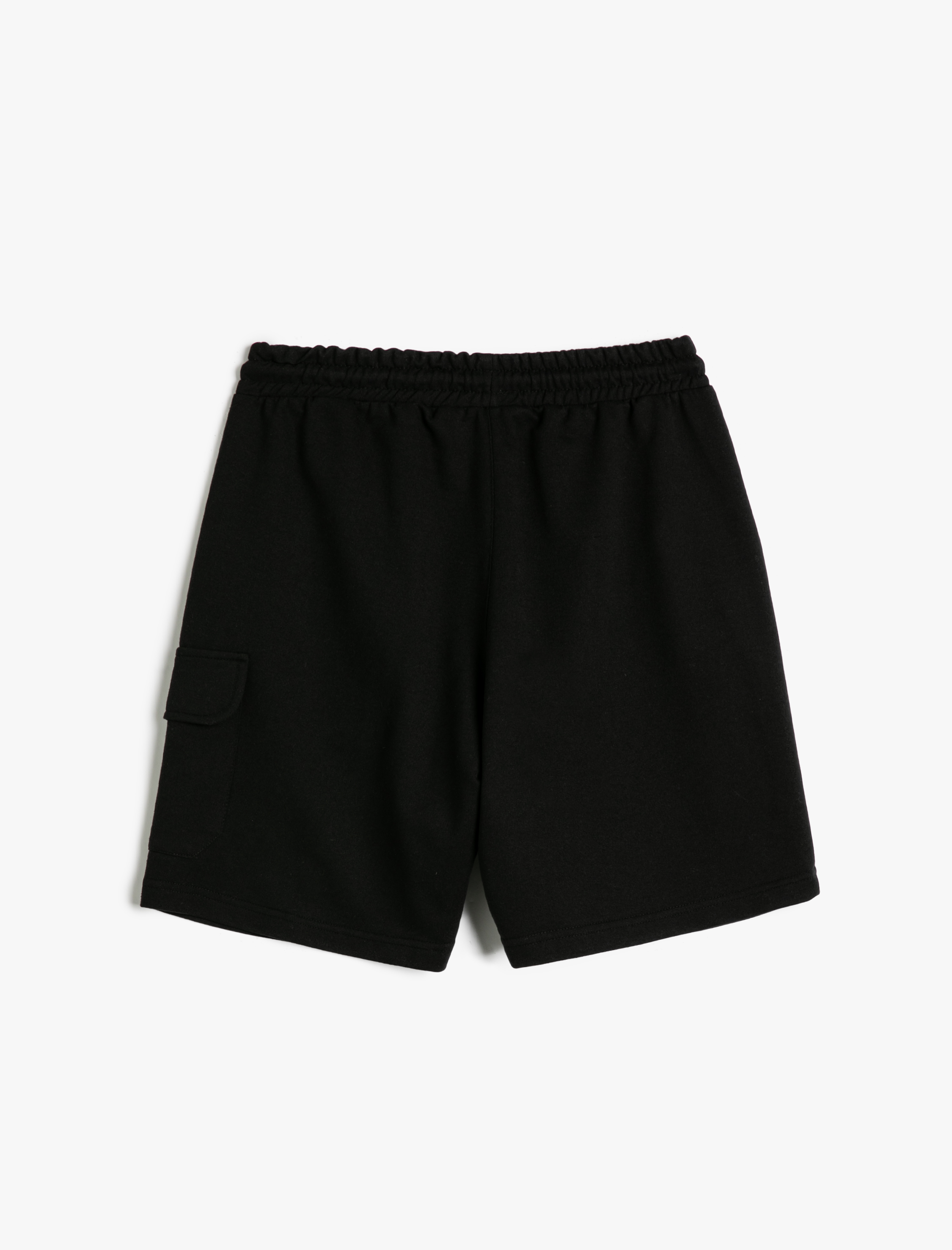   Kargo Şort Dokuma Cep Detaylı Beli Bağcıklı