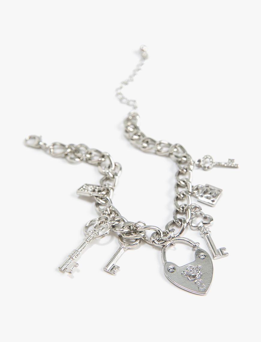  Kadın Bileklik Charm Detaylı
