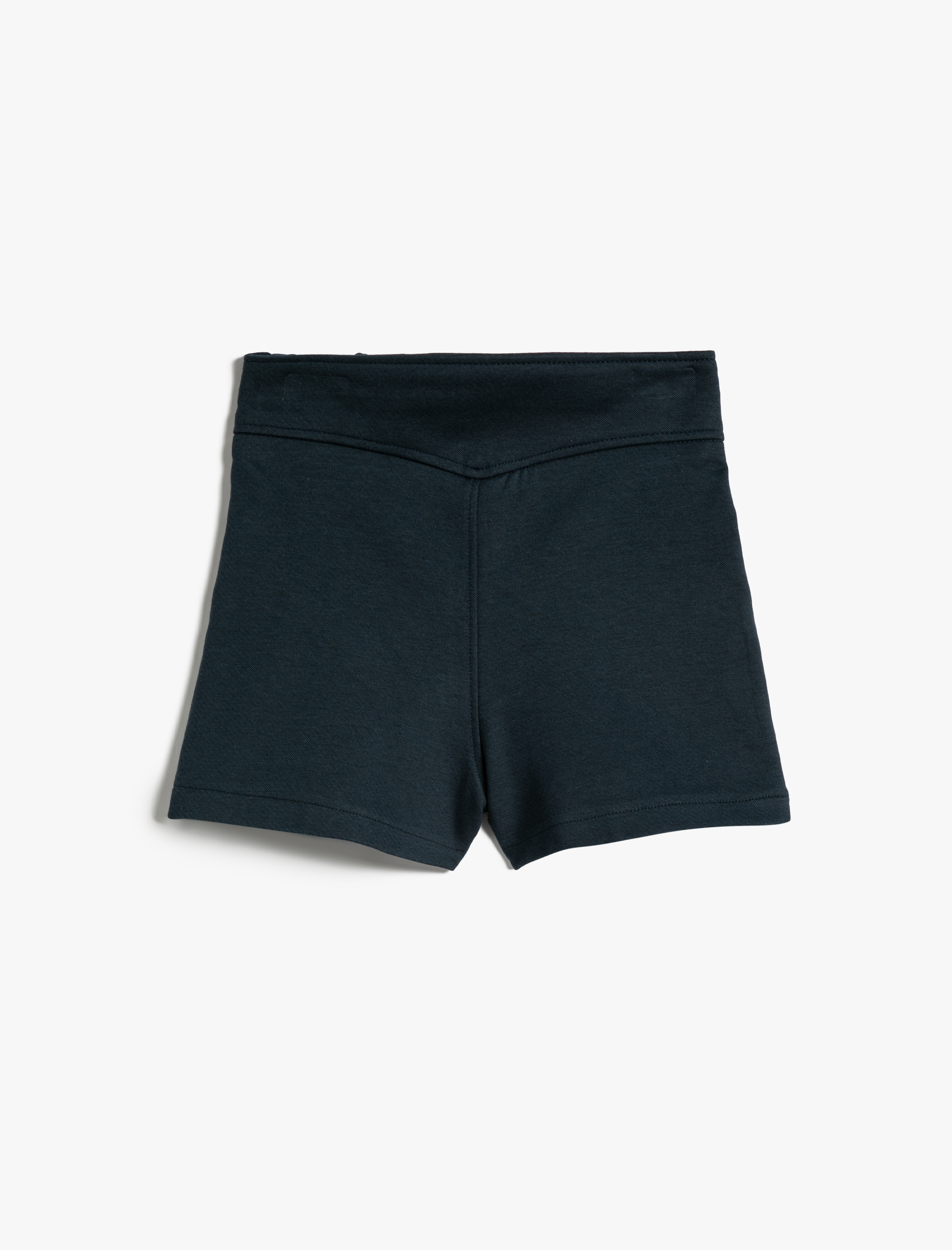  Kız Çocuk Şort Etek Düğme Detaylı Kruvaze