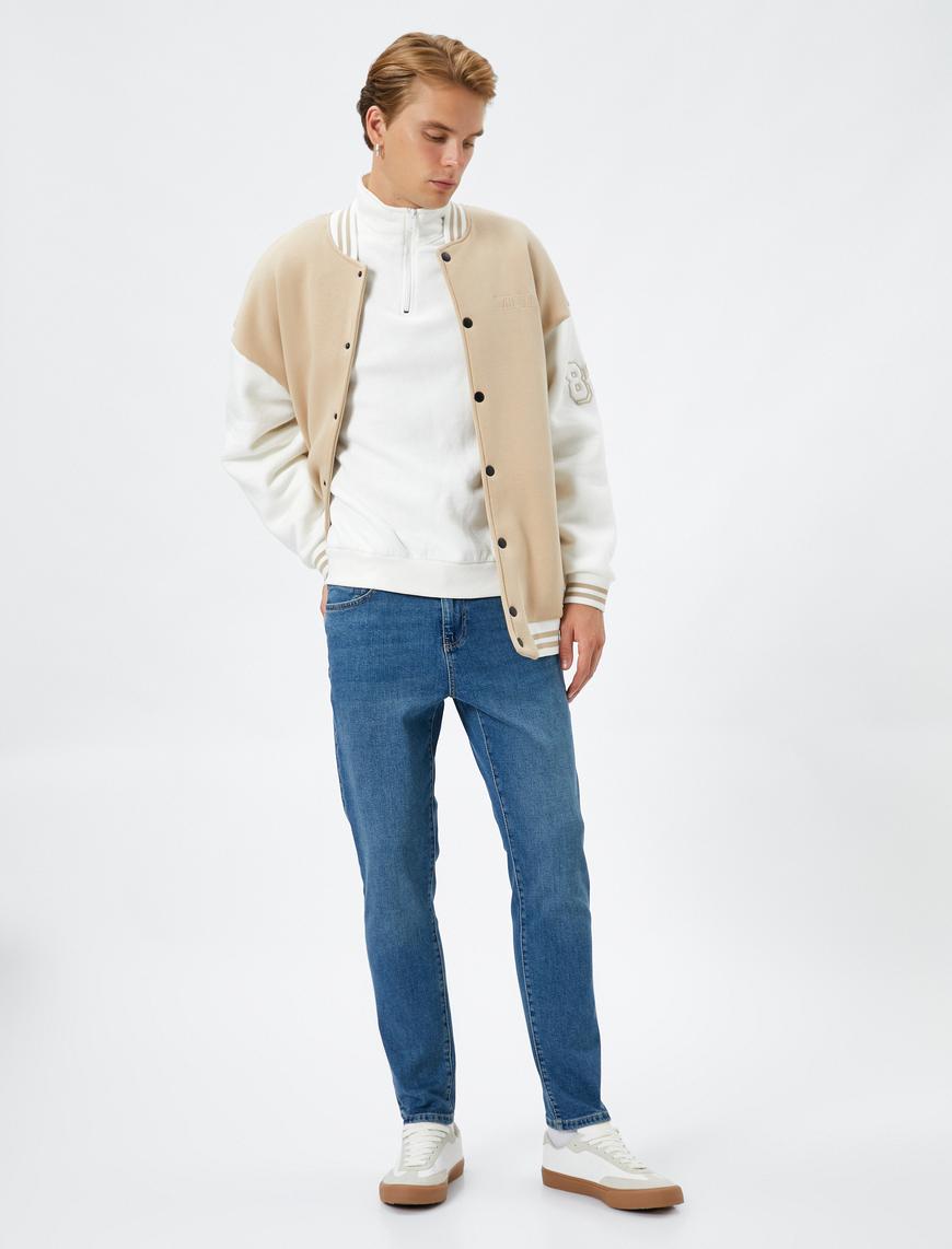   Skinny Fit Kot Pantolon - Michael Jean