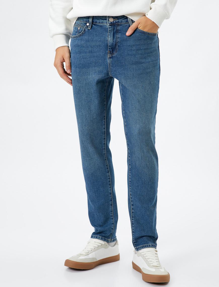   Skinny Fit Kot Pantolon - Michael Jean
