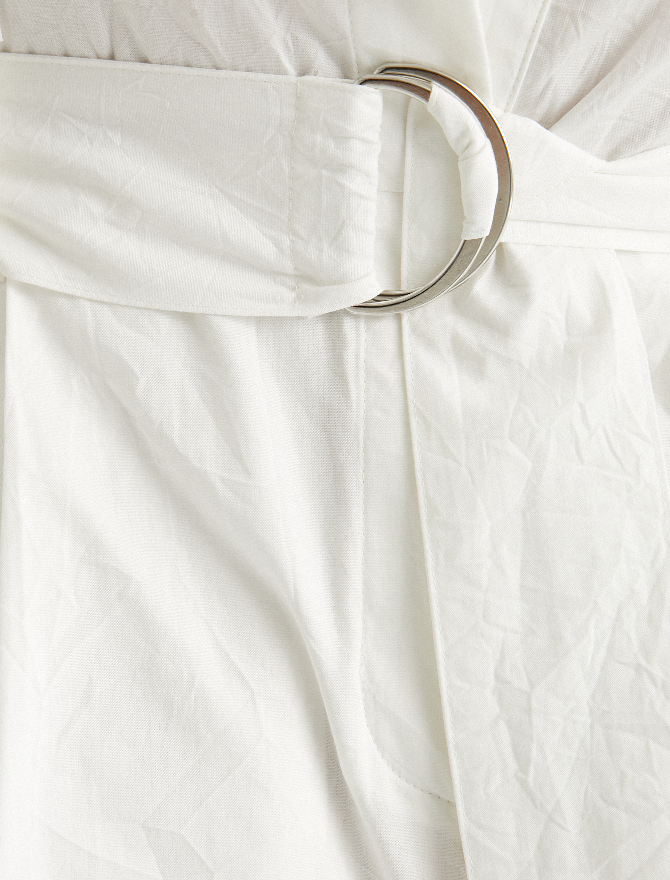   Koton X Sima Tarkan - Tulum Gömlek Yaka Paraşüt Kumaş Kemerli Cepli