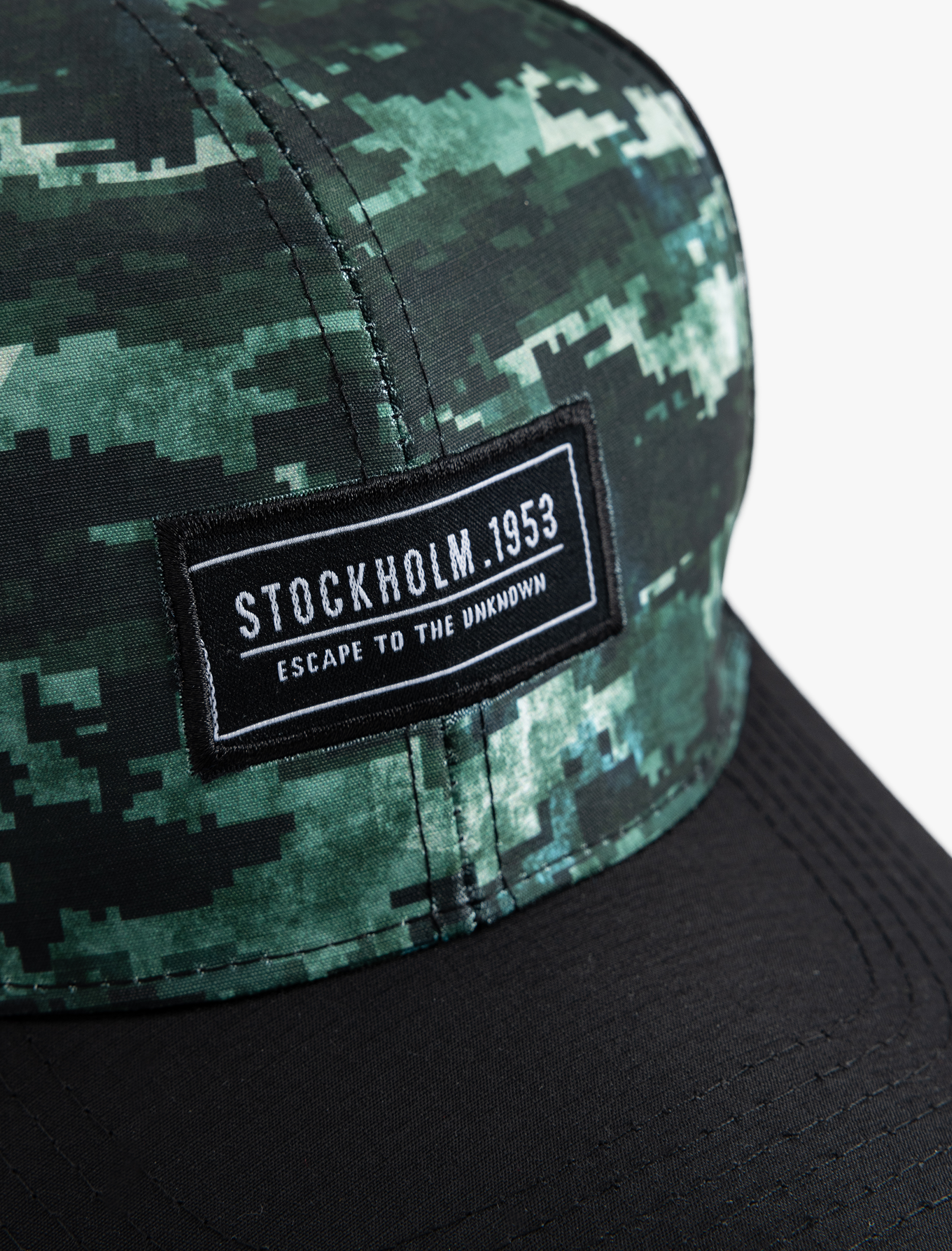  Erkek Kep Şapka Kamuflaj Desenli Etiket Baskılı