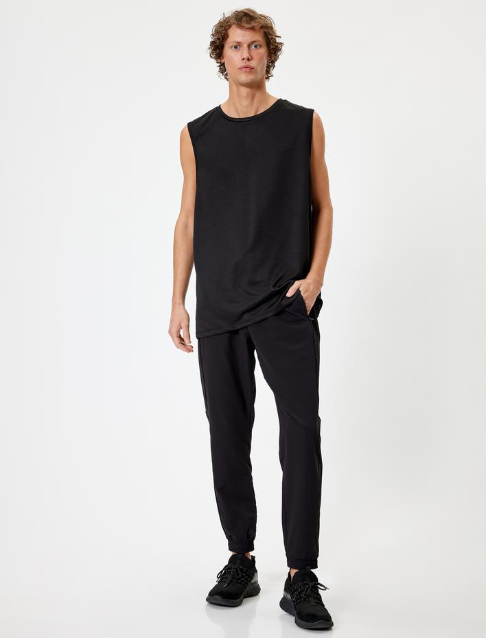  Spor Eşofman Altı Jogger Cep Detaylı