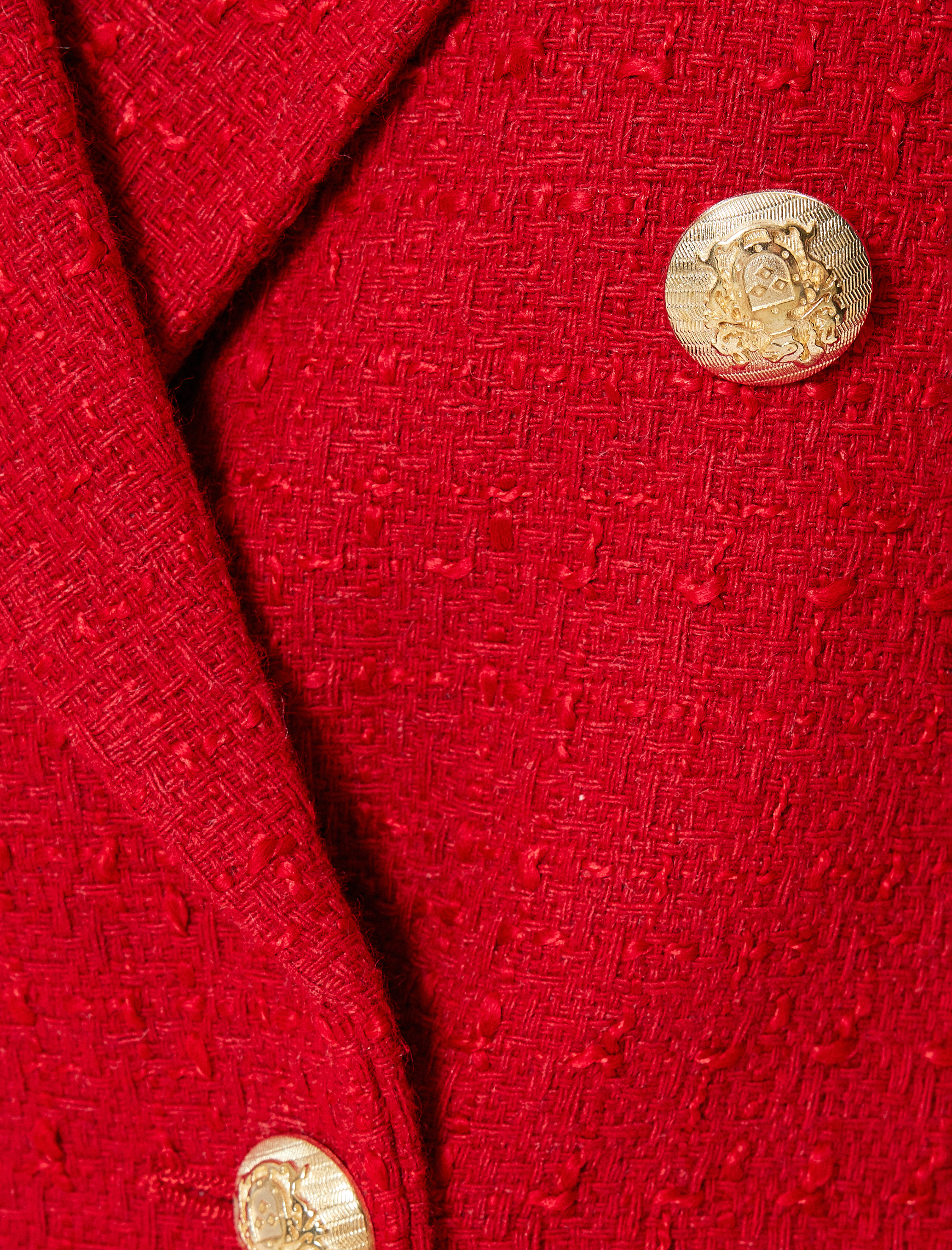   Kısa Tüvit Blazer Ceket Kruvaze