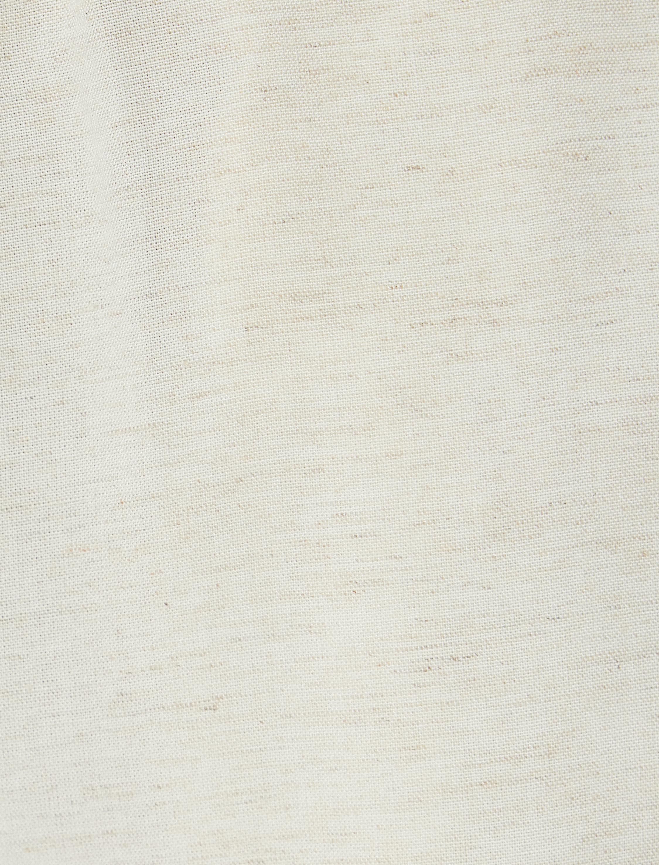   Keten Karışımlı Bol Paça Pantolon Astarlı Cepli Beli Lastikli Bağlamalı