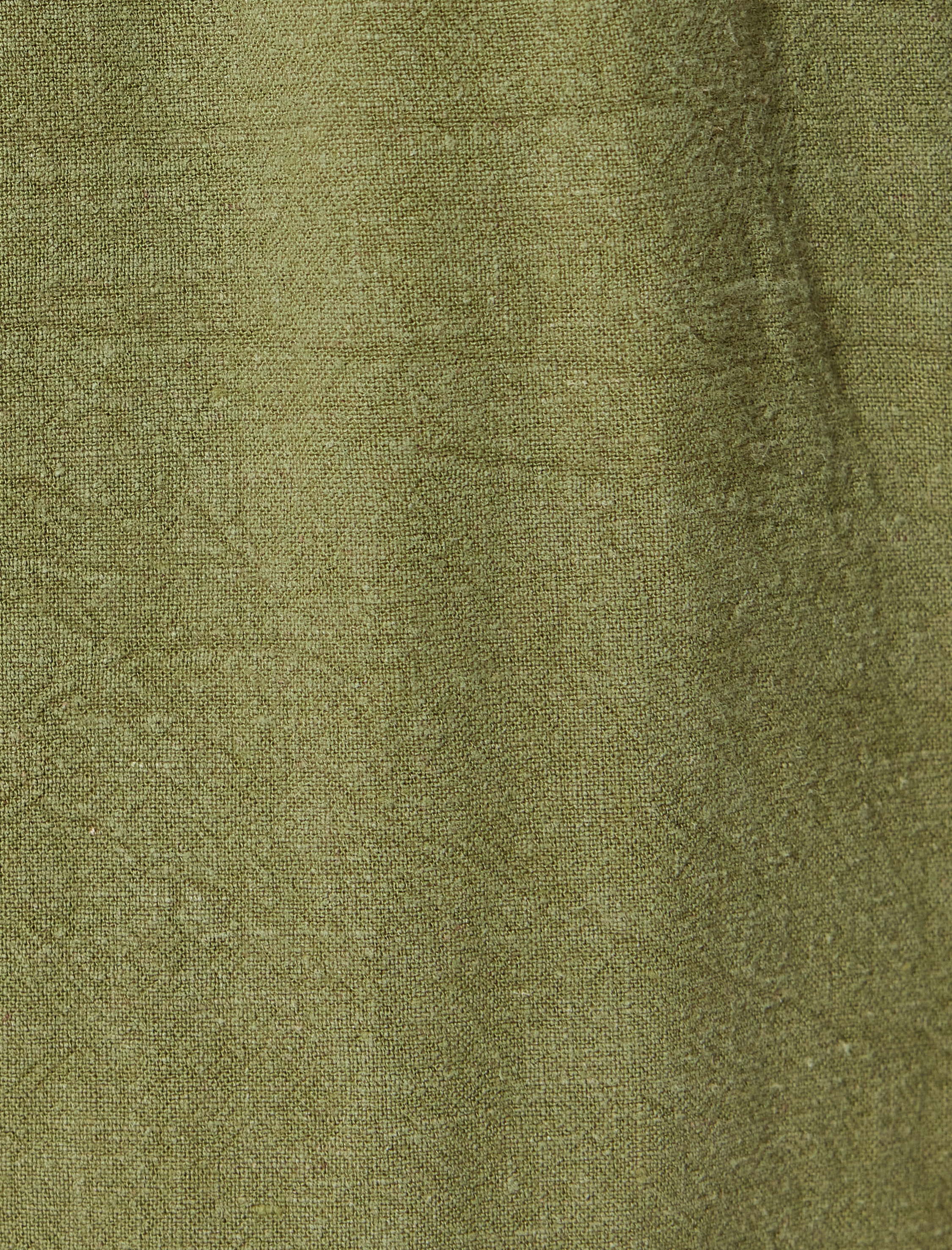   Keten Şort Yüksek Bel Cepli Beli Bağlamalı