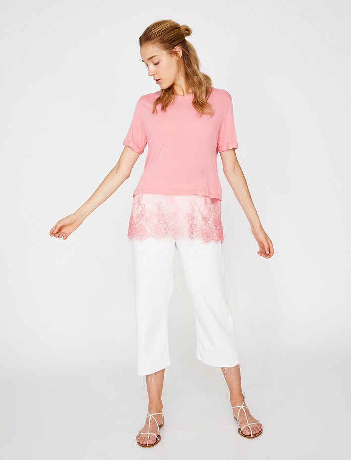  Bisiklet Yaka Tişört